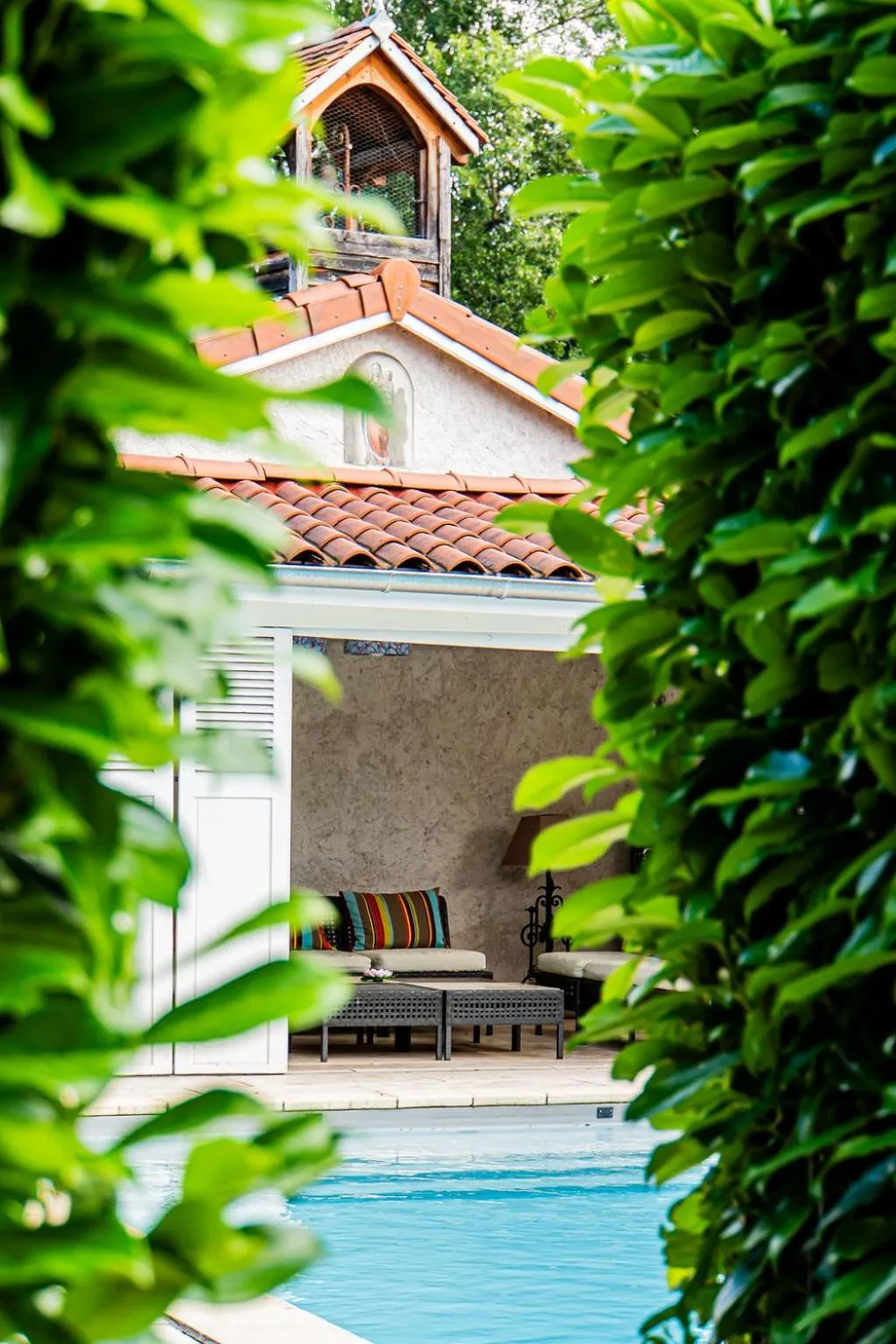 Swimming pool in Chateau des Perichons