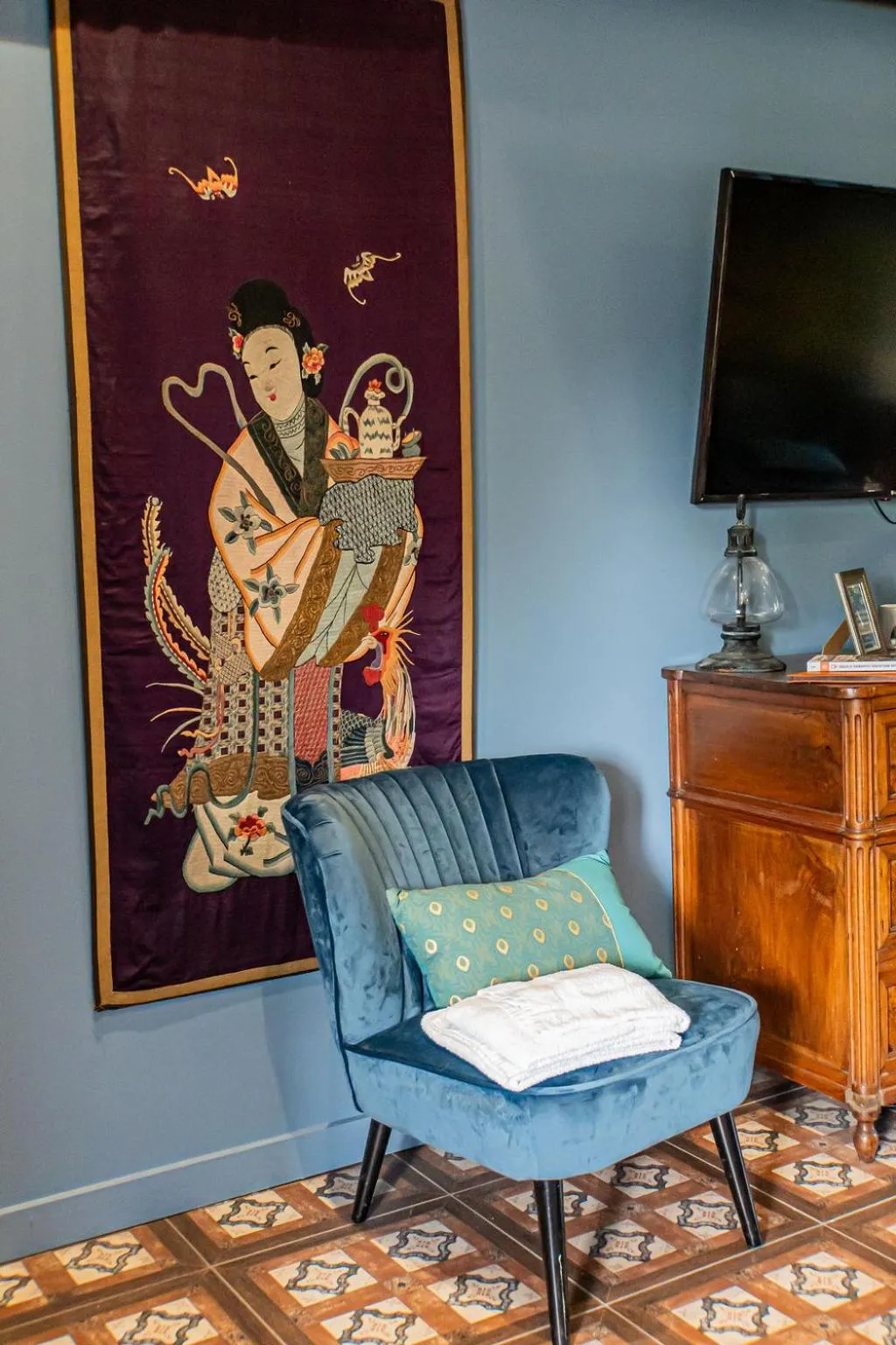 Decorative detail in Chateau des Perichons