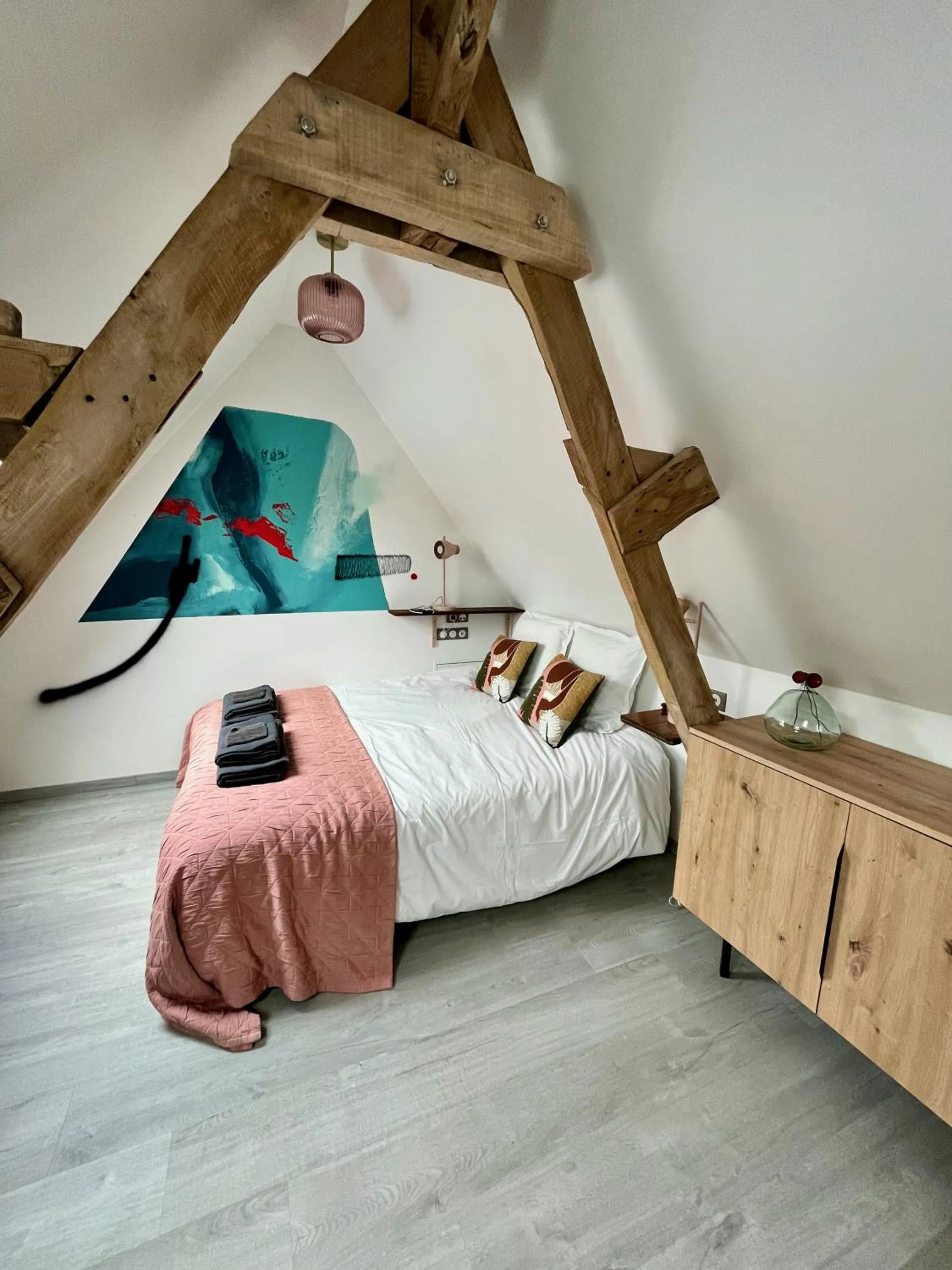 Photo of the whole room, Bed in Les Bobos à la ferme