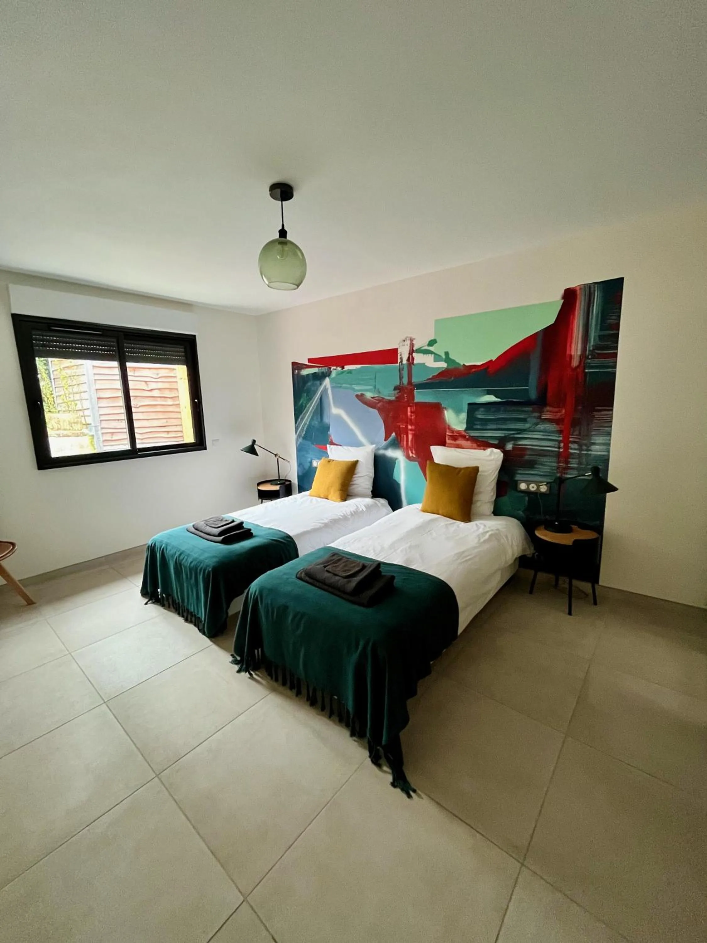 Photo of the whole room, Bed in Les Bobos à la ferme