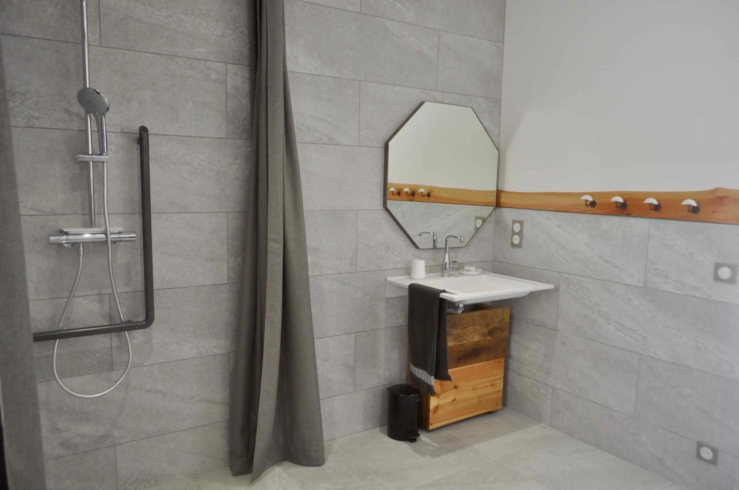 Shower in Les Bobos à la ferme