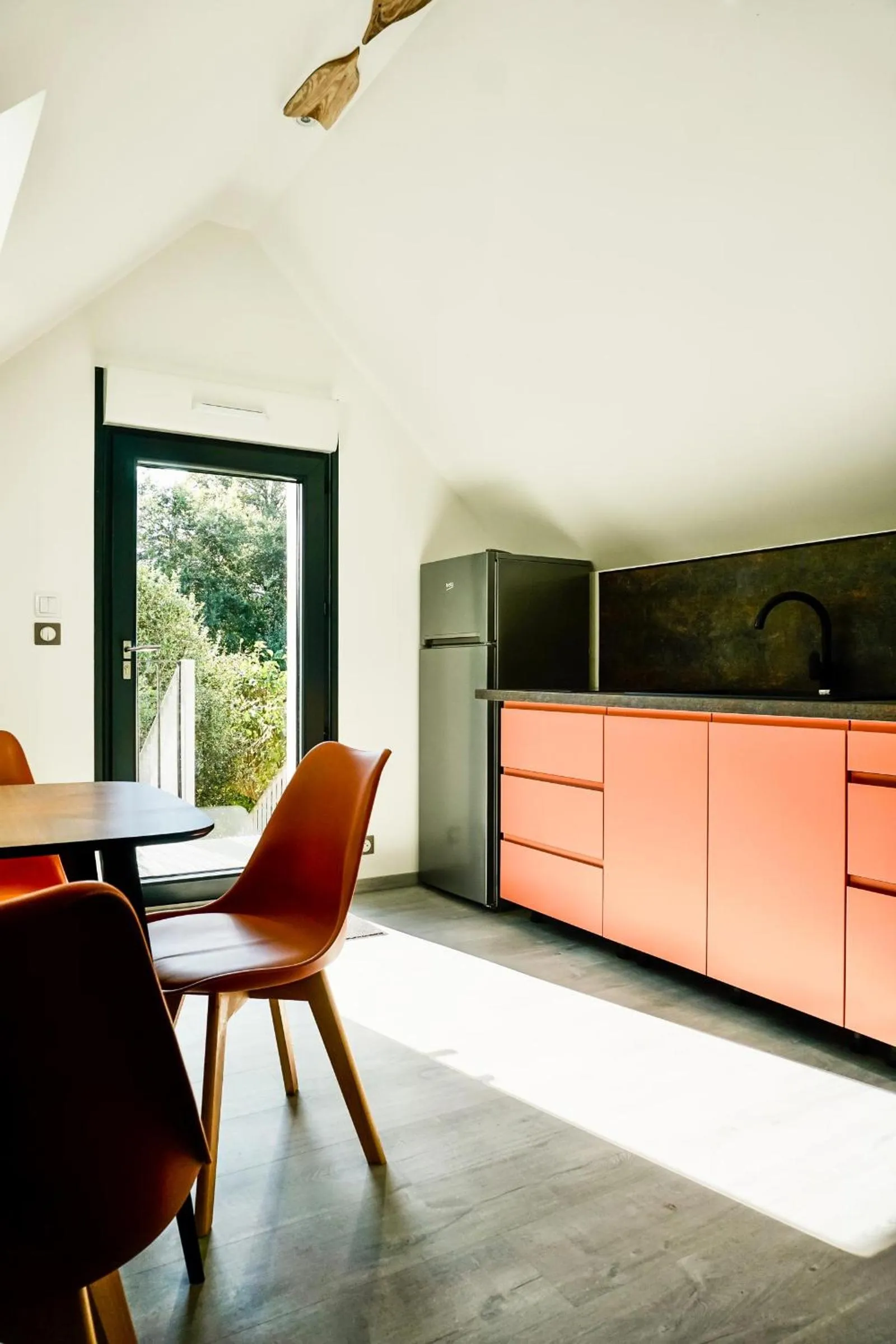 Kitchen or kitchenette in Les Bobos à la ferme
