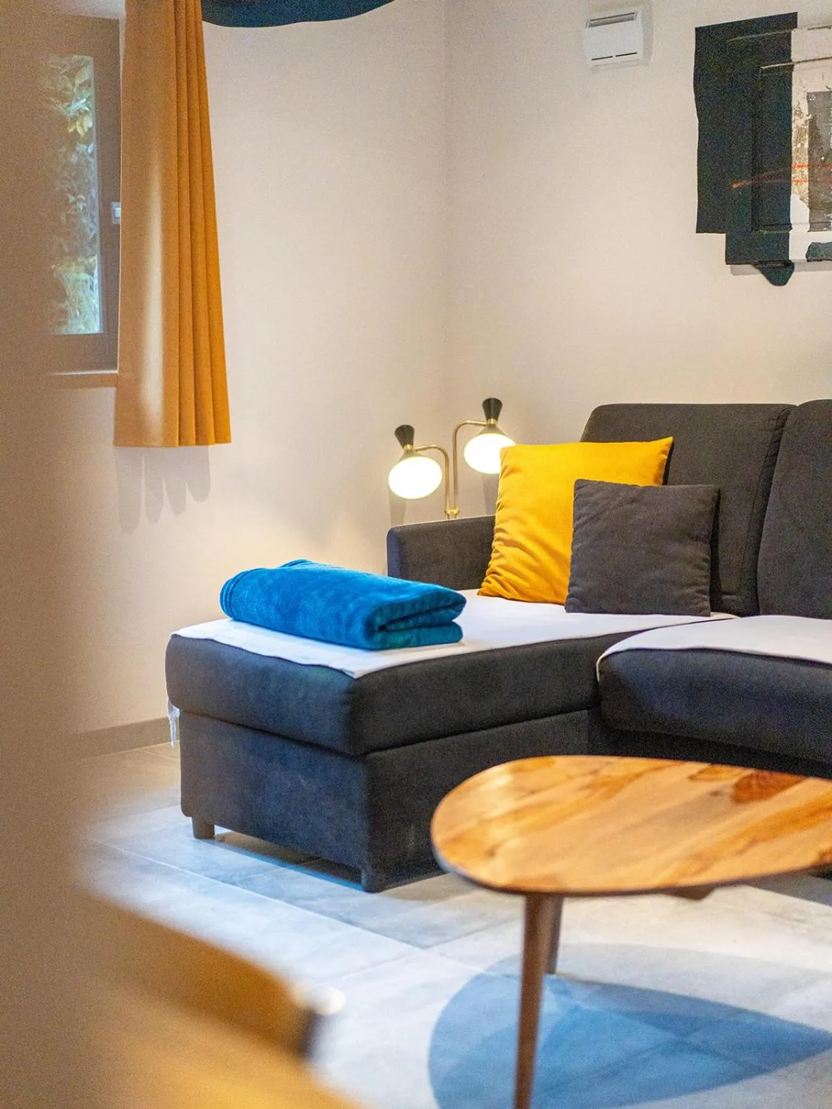 Living room in Les Bobos à la ferme