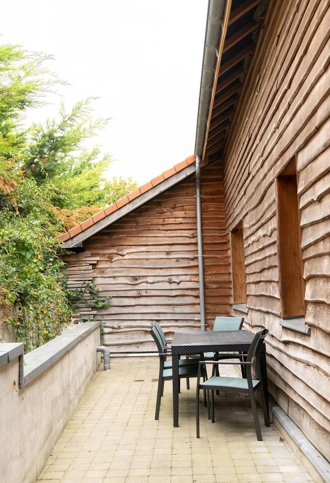 Patio in Les Bobos à la ferme
