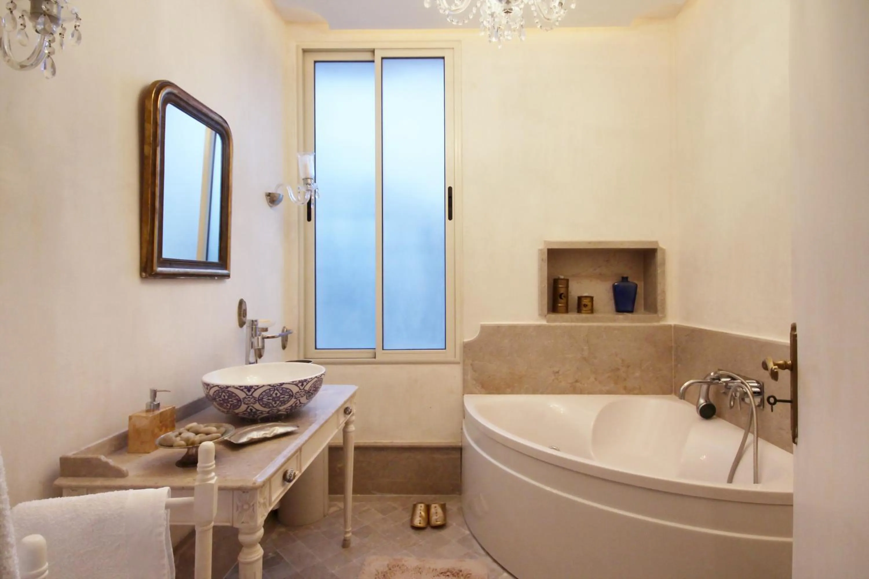 Bathroom in Dar Marsa Cubes