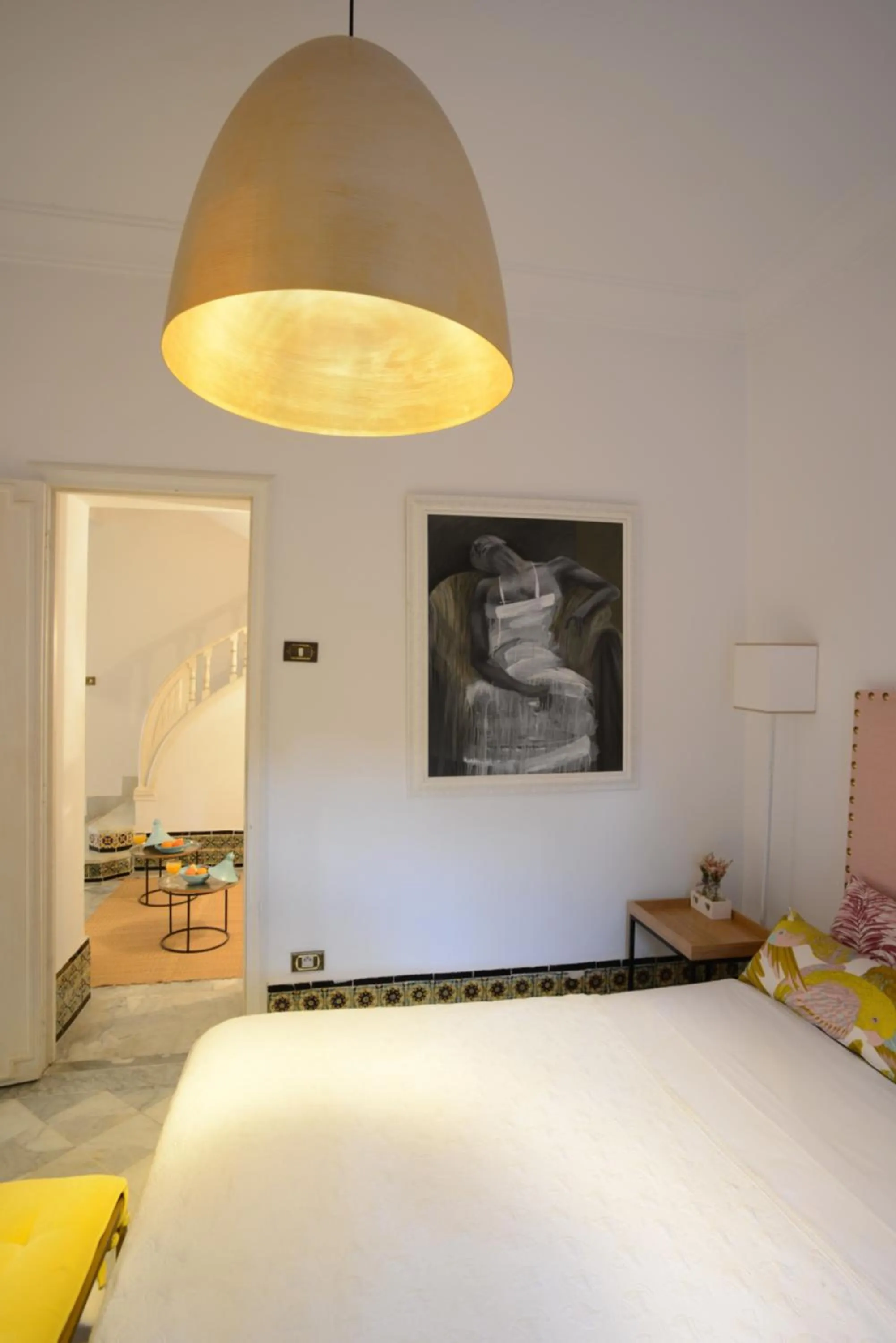 Photo of the whole room, Bed in Dar Marsa Cubes