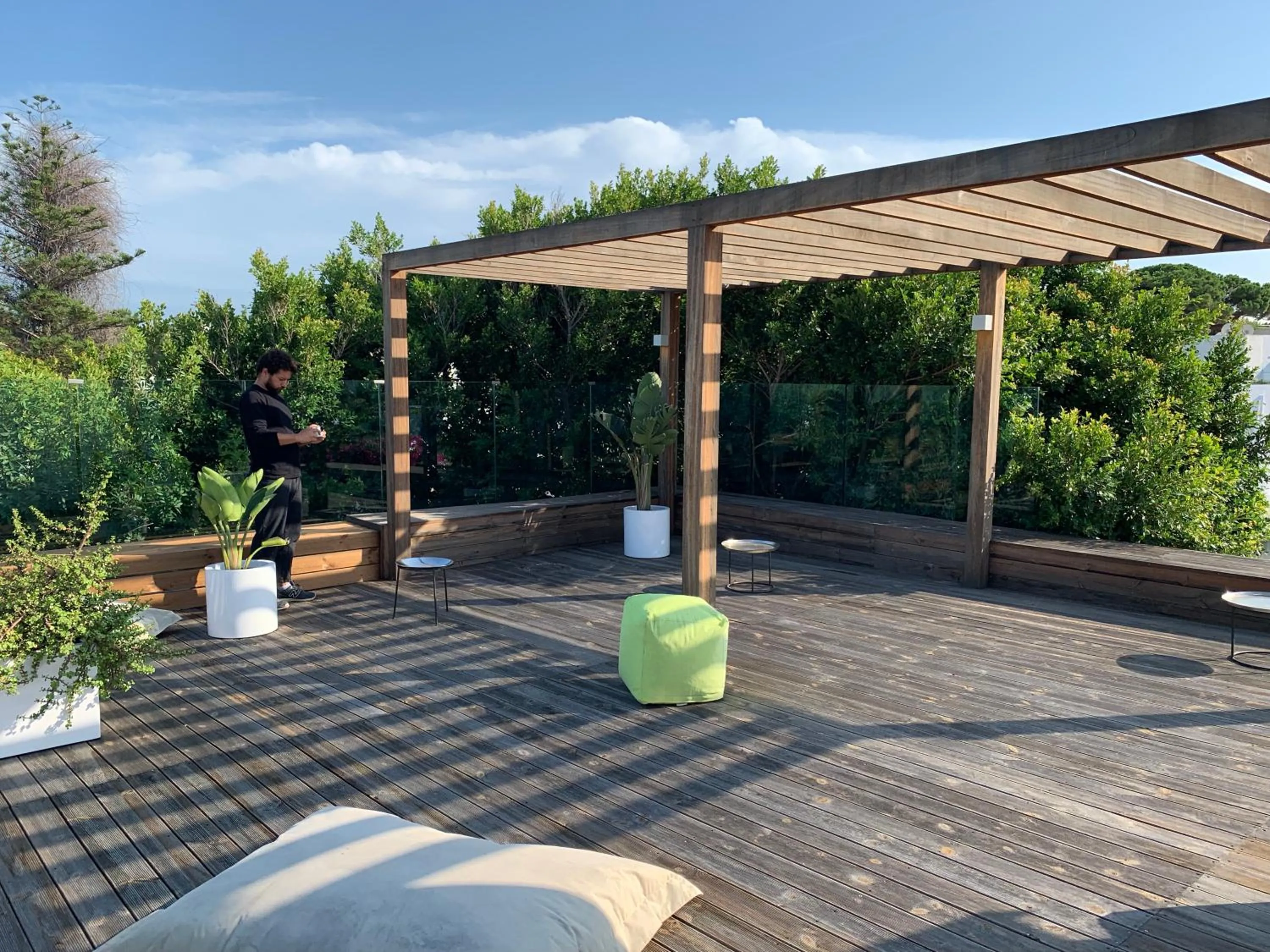 Patio in Dar Marsa Cubes