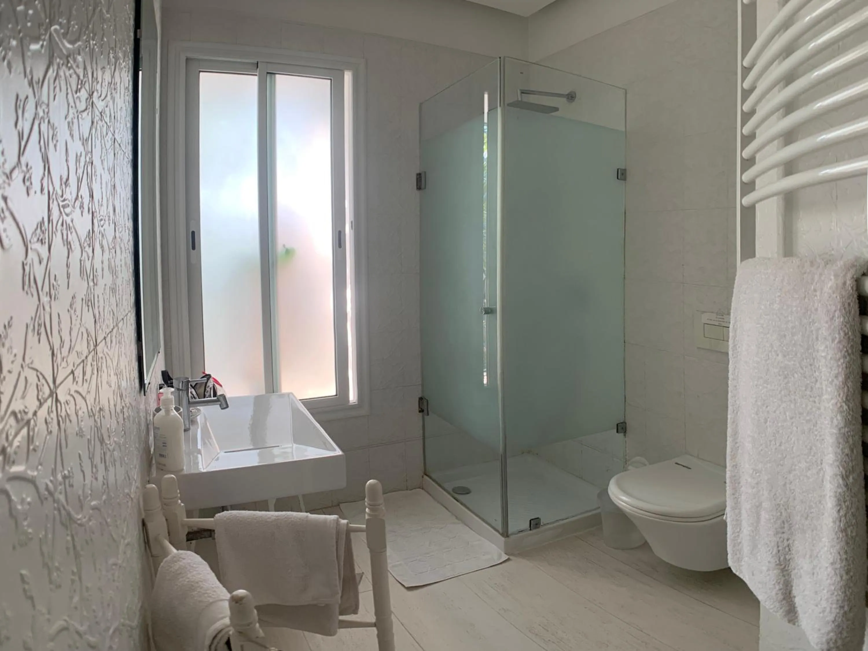 Shower in Dar Marsa Cubes