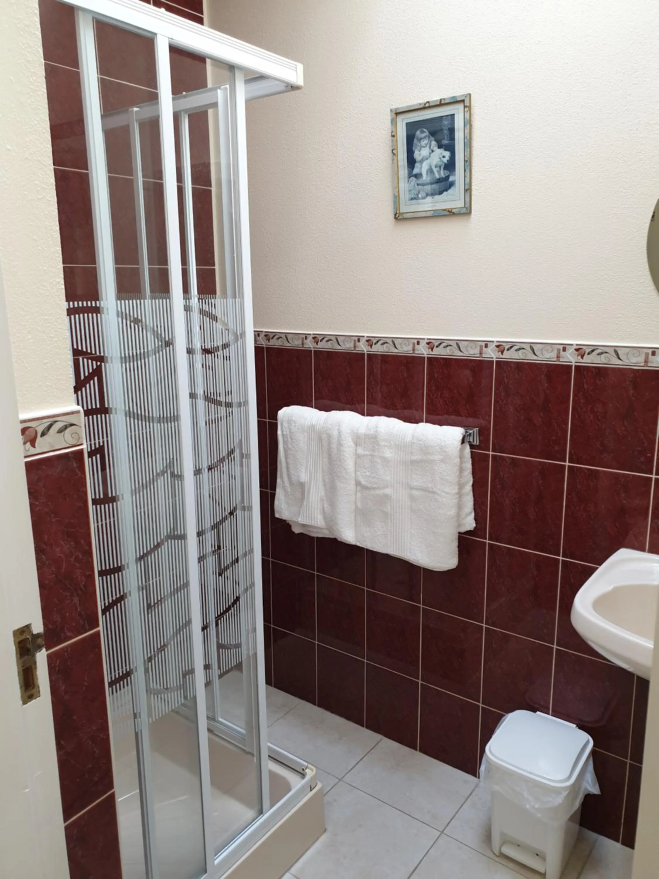 Shower in Glencora B&B