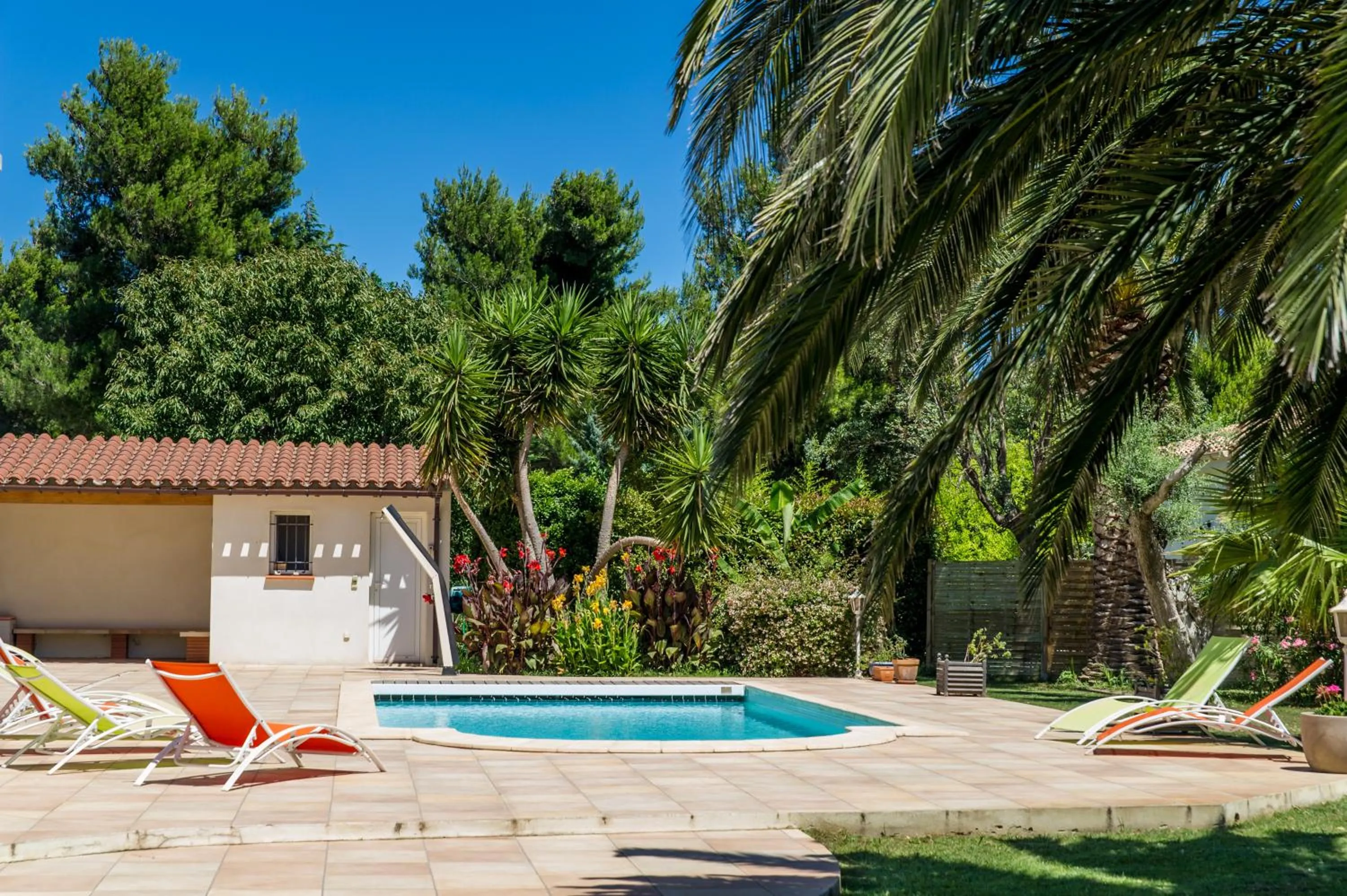 Swimming pool in Mas Picton