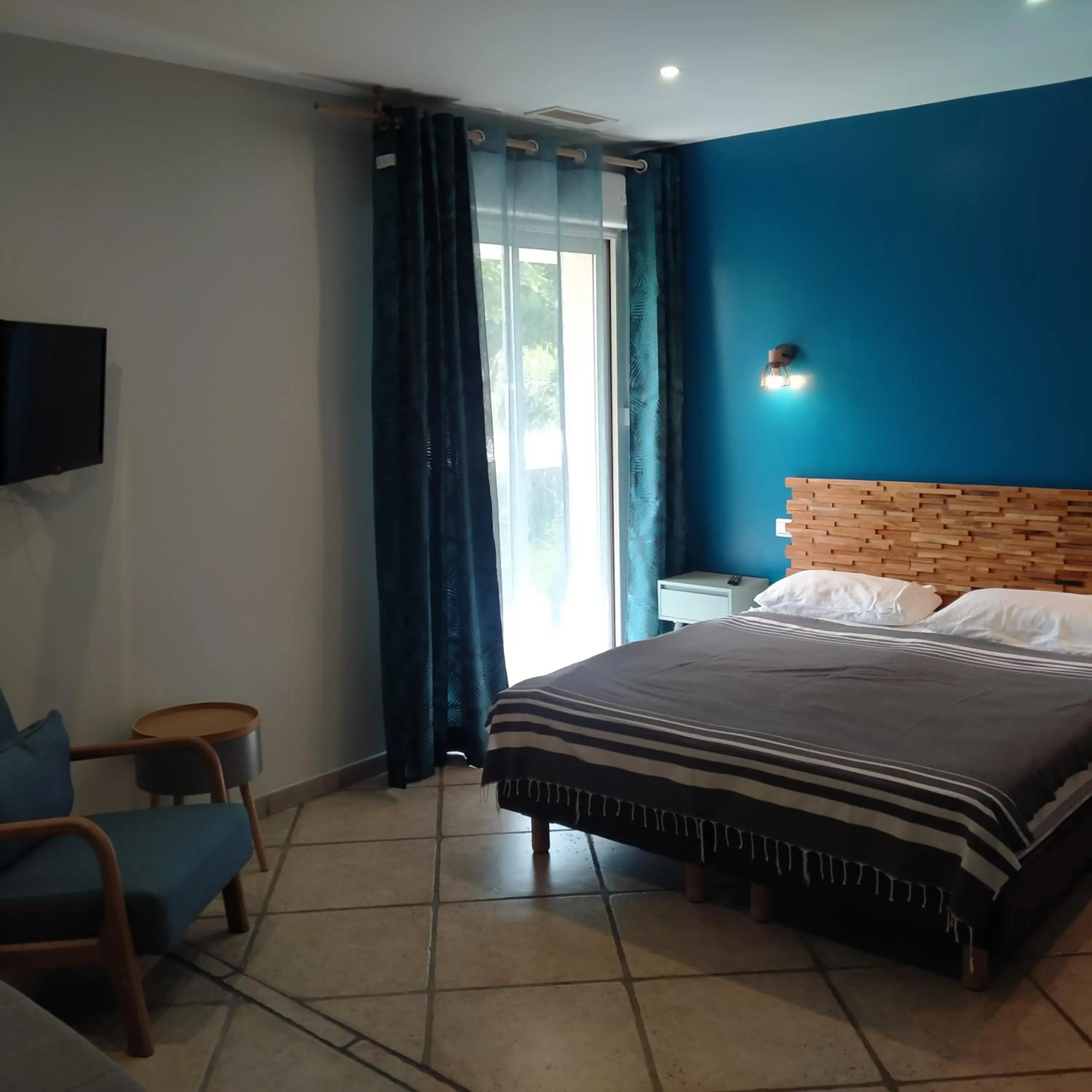 Bedroom, Bed in Mas Picton