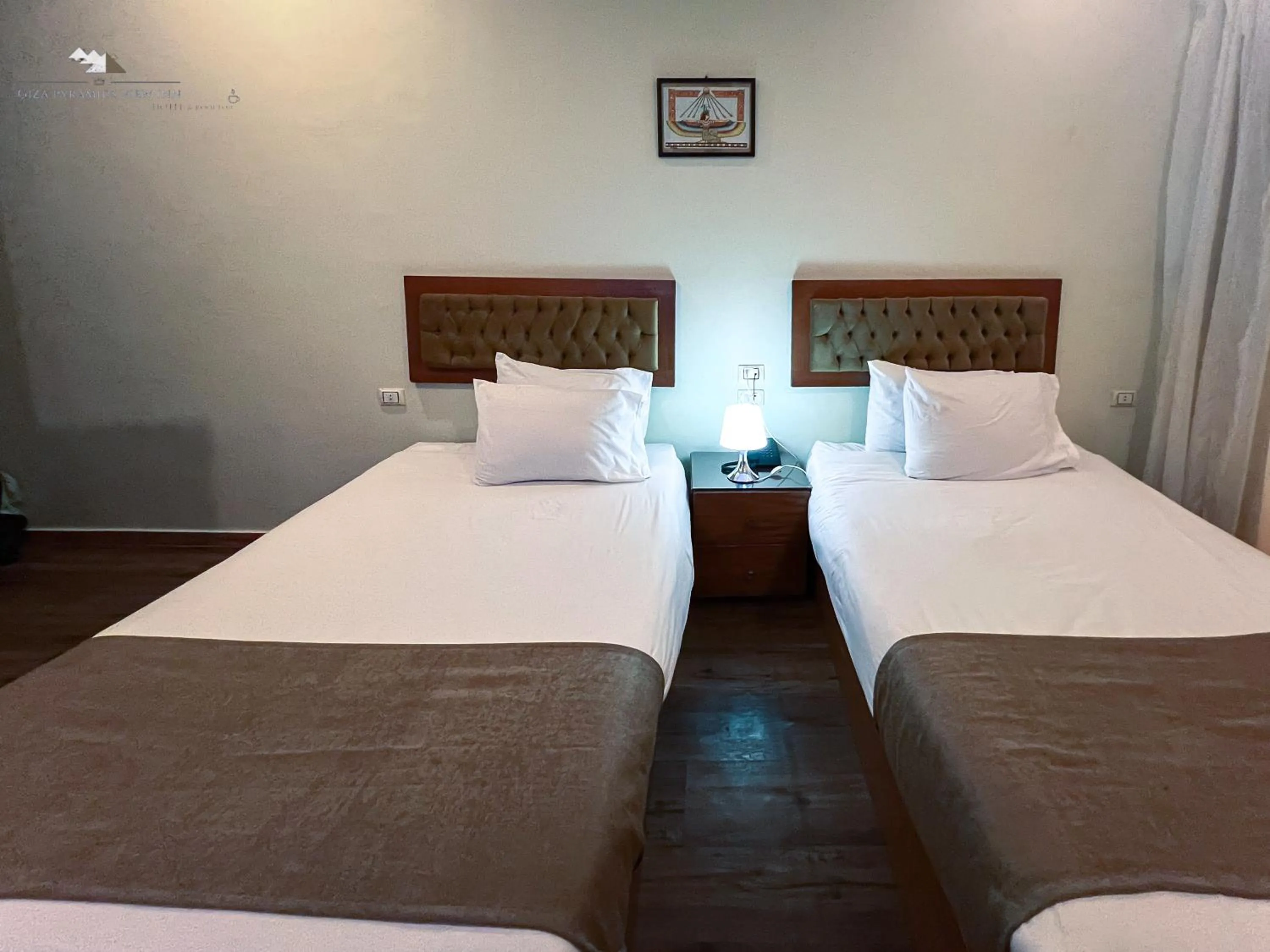 Bedroom, Bed in Giza Pyramids View Inn