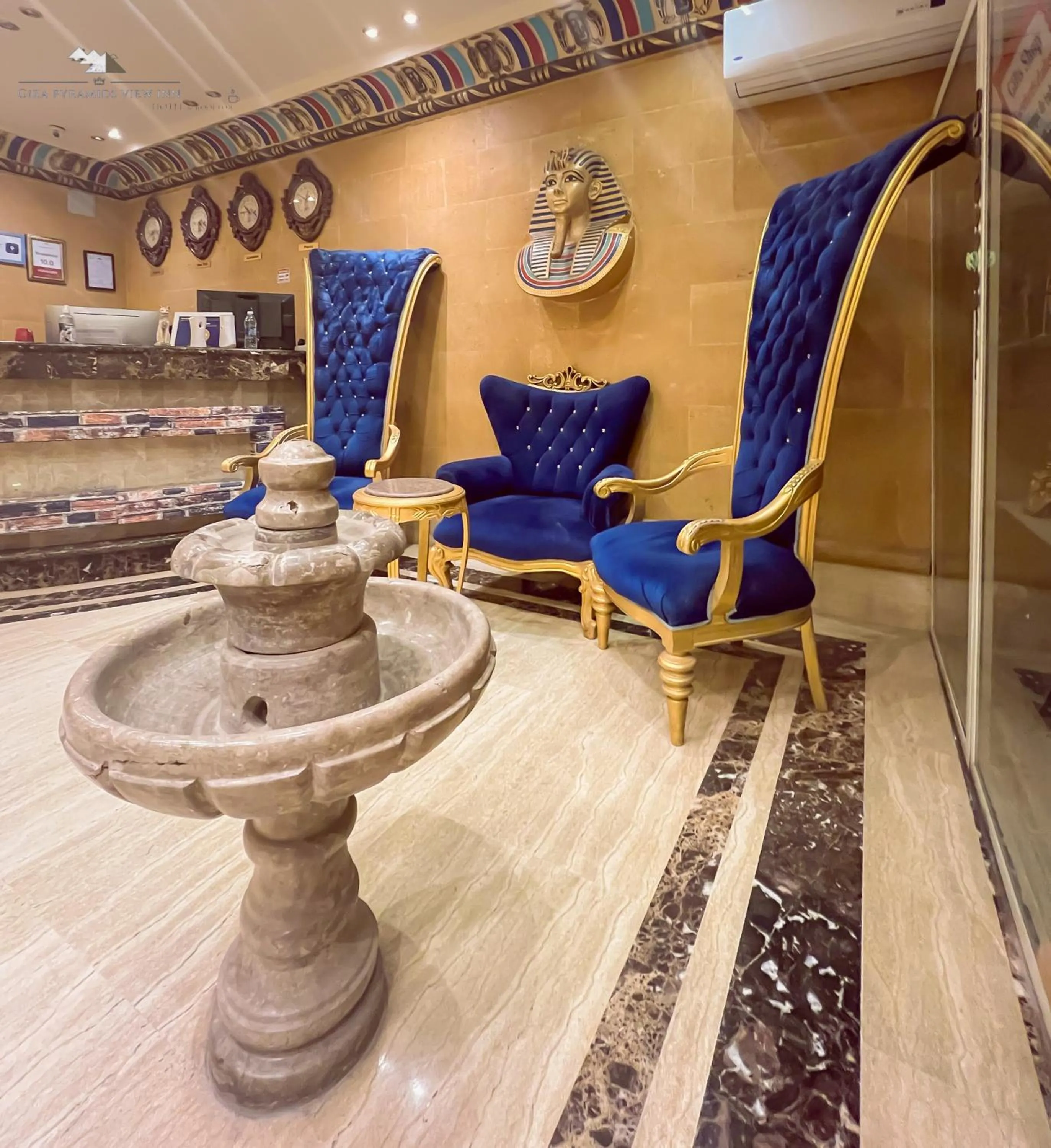 Lobby or reception in Giza Pyramids View Inn