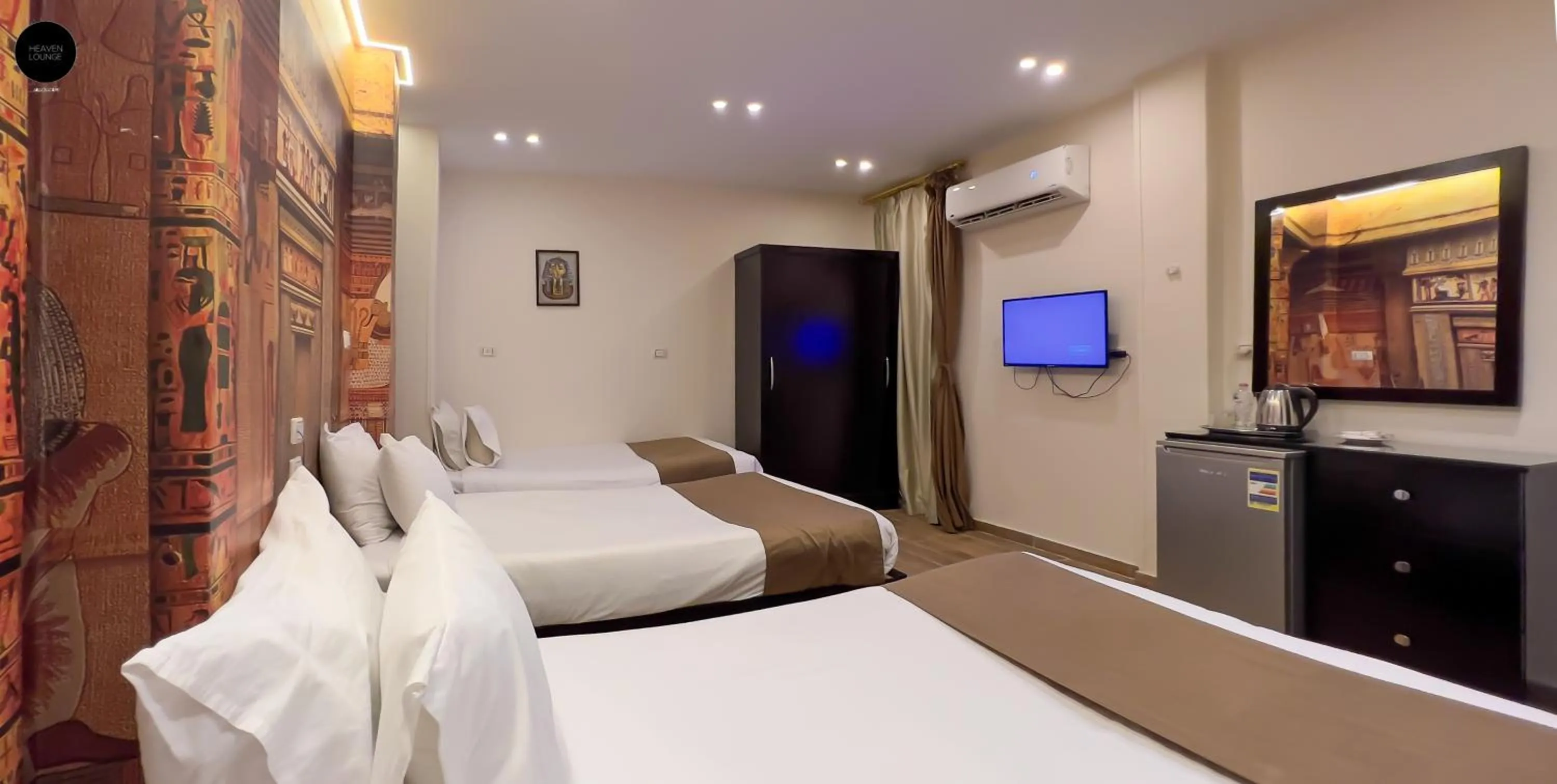 Bed in Giza Pyramids View Inn