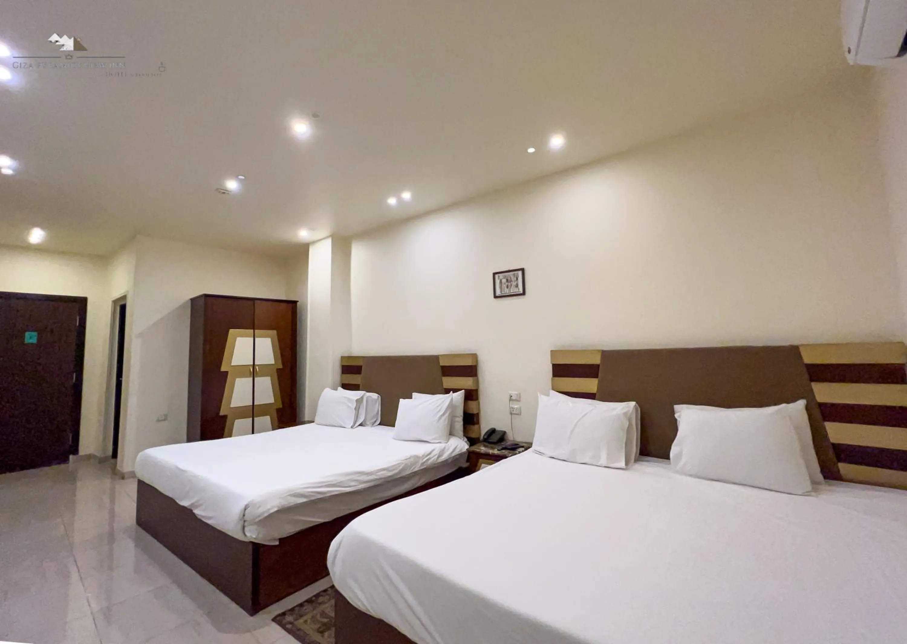 Bedroom, Bed in Giza Pyramids View Inn