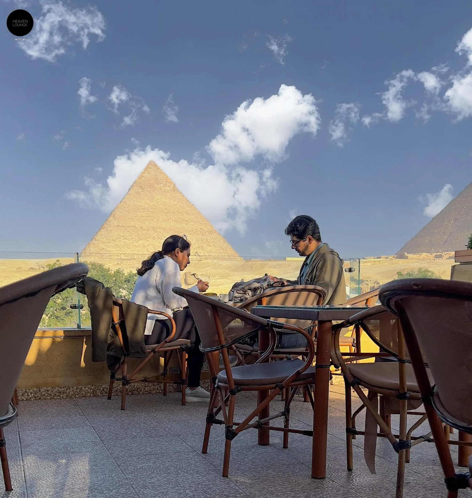 Restaurant/places to eat in Giza Pyramids View Inn