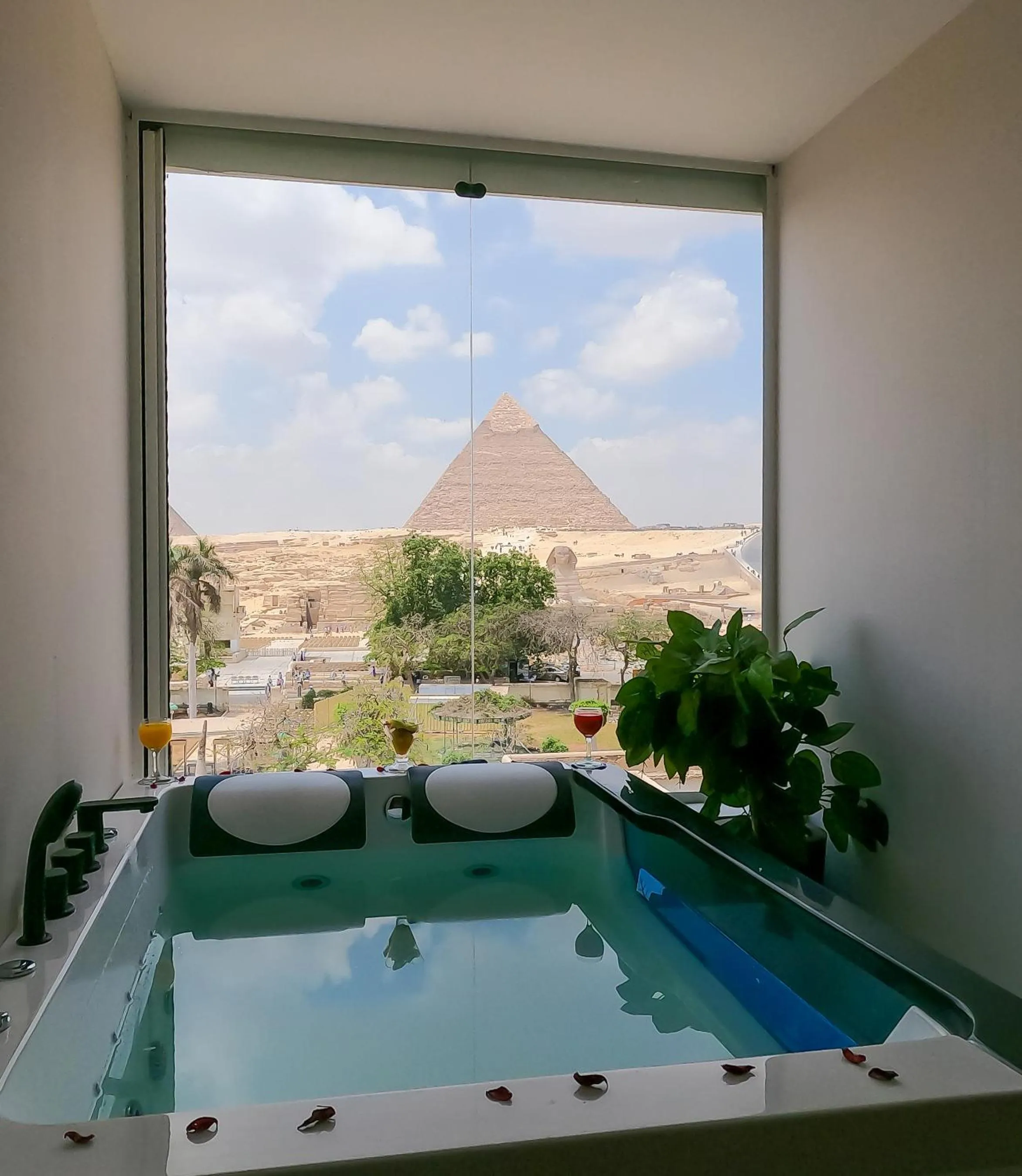View (from property/room) in Giza Pyramids View Inn