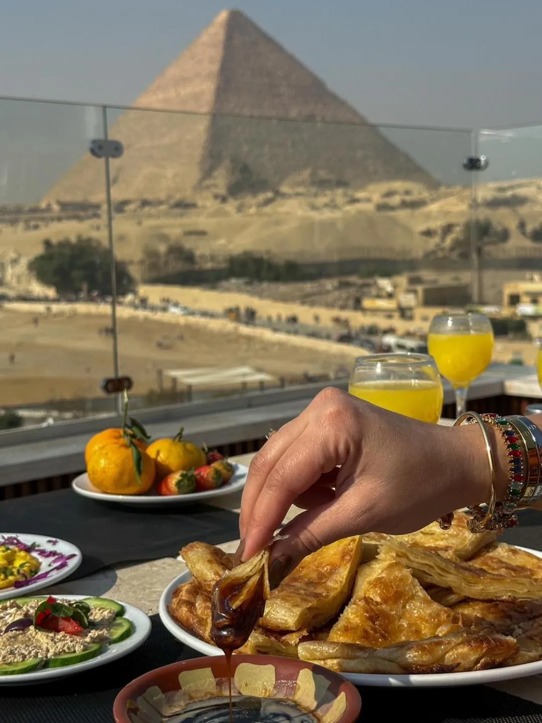 Restaurant/places to eat in Giza Pyramids View Inn