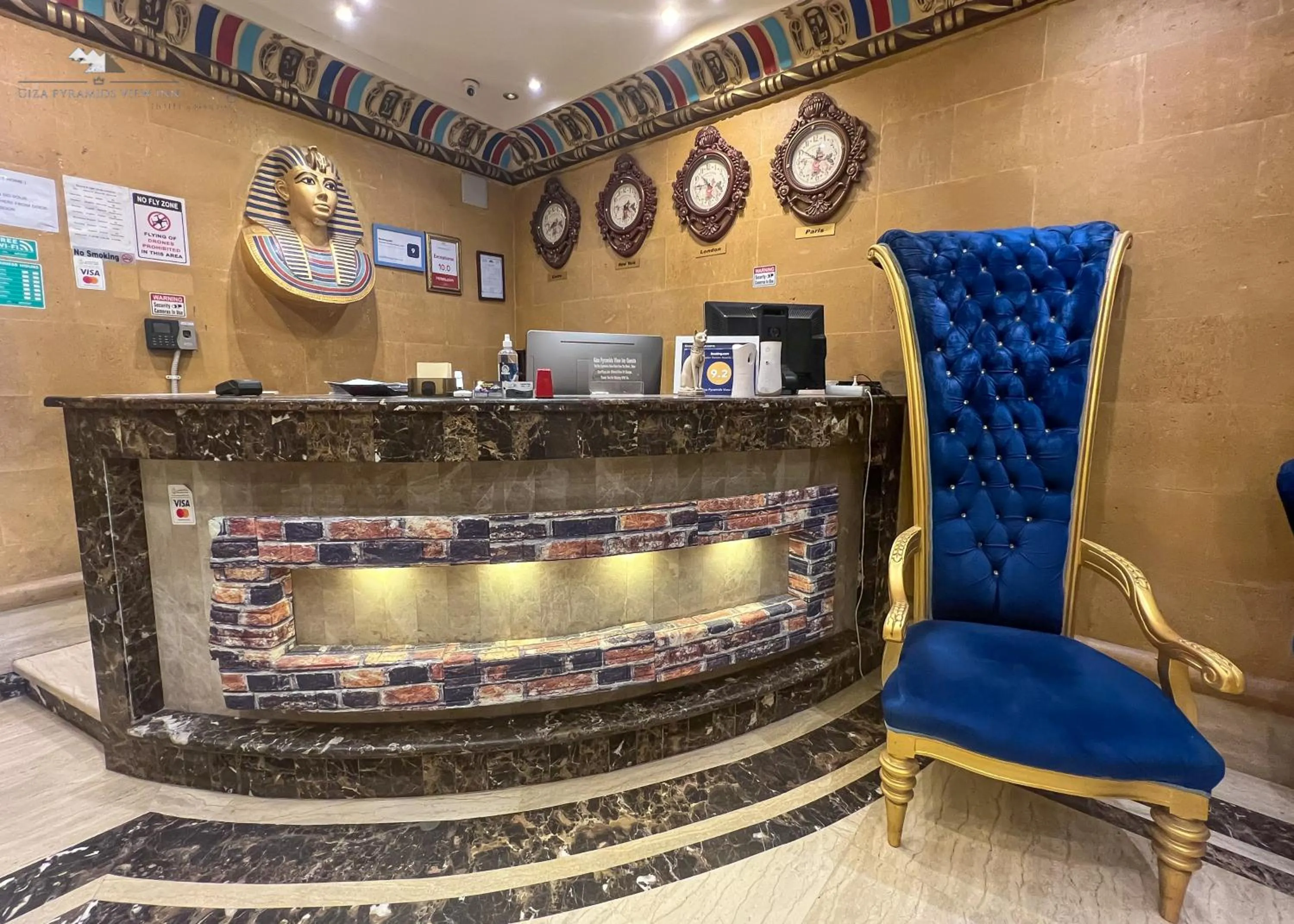 Staff in Giza Pyramids View Inn