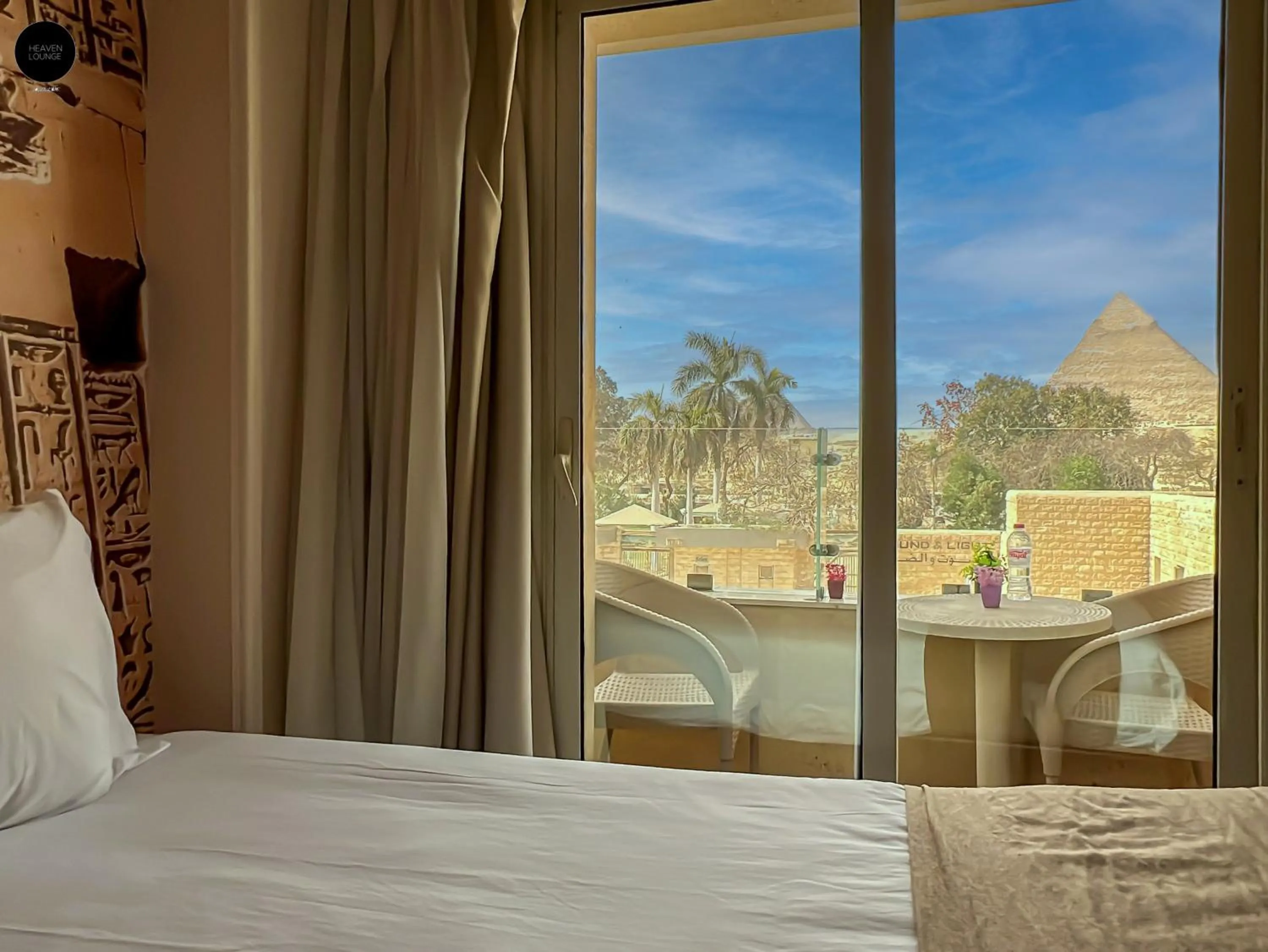 Bed in Giza Pyramids View Inn