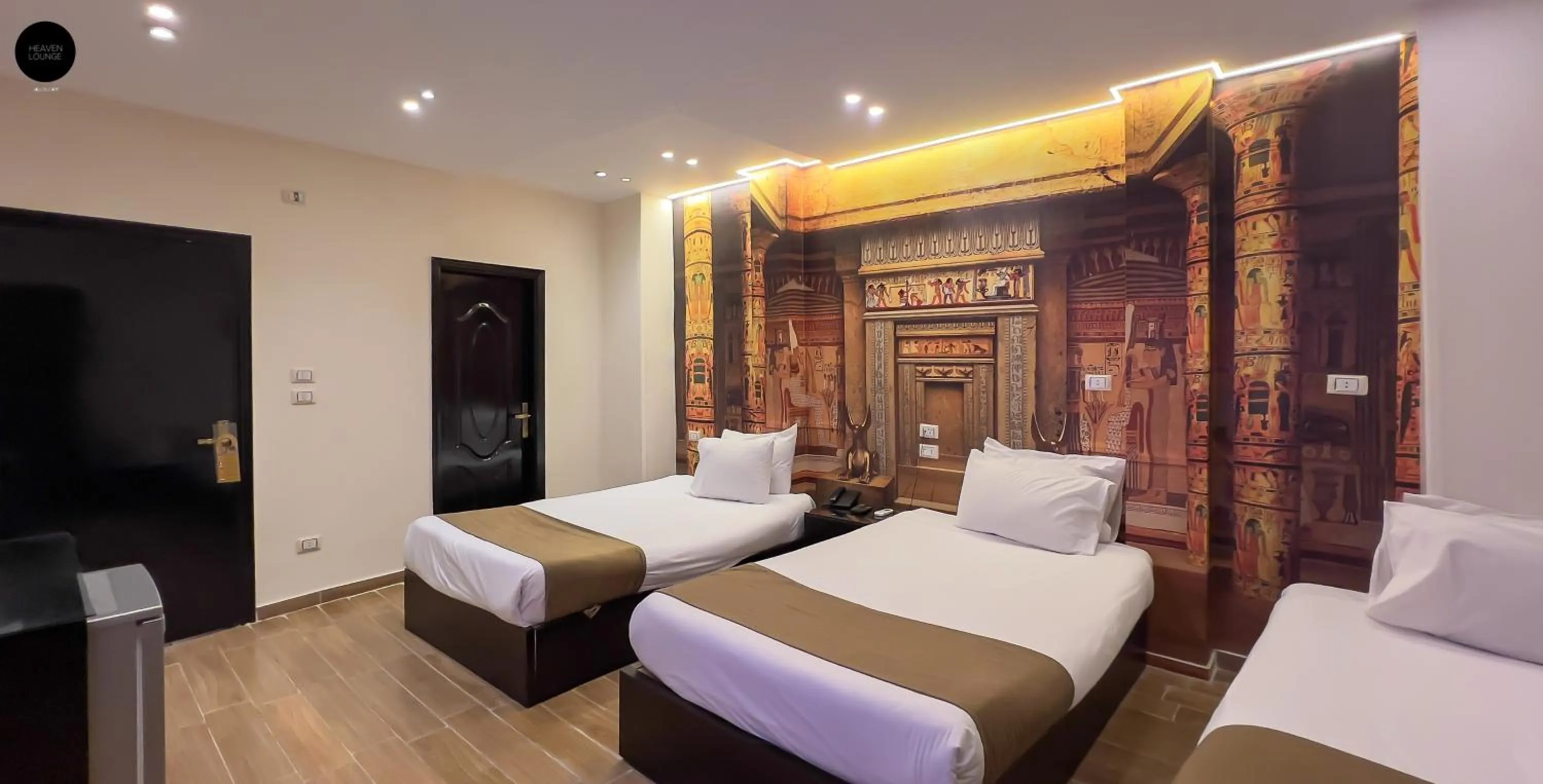 Bed in Giza Pyramids View Inn