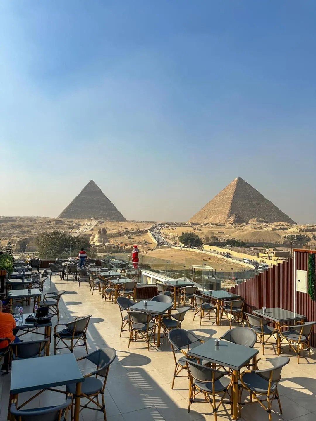 Restaurant/places to eat in Giza Pyramids View Inn