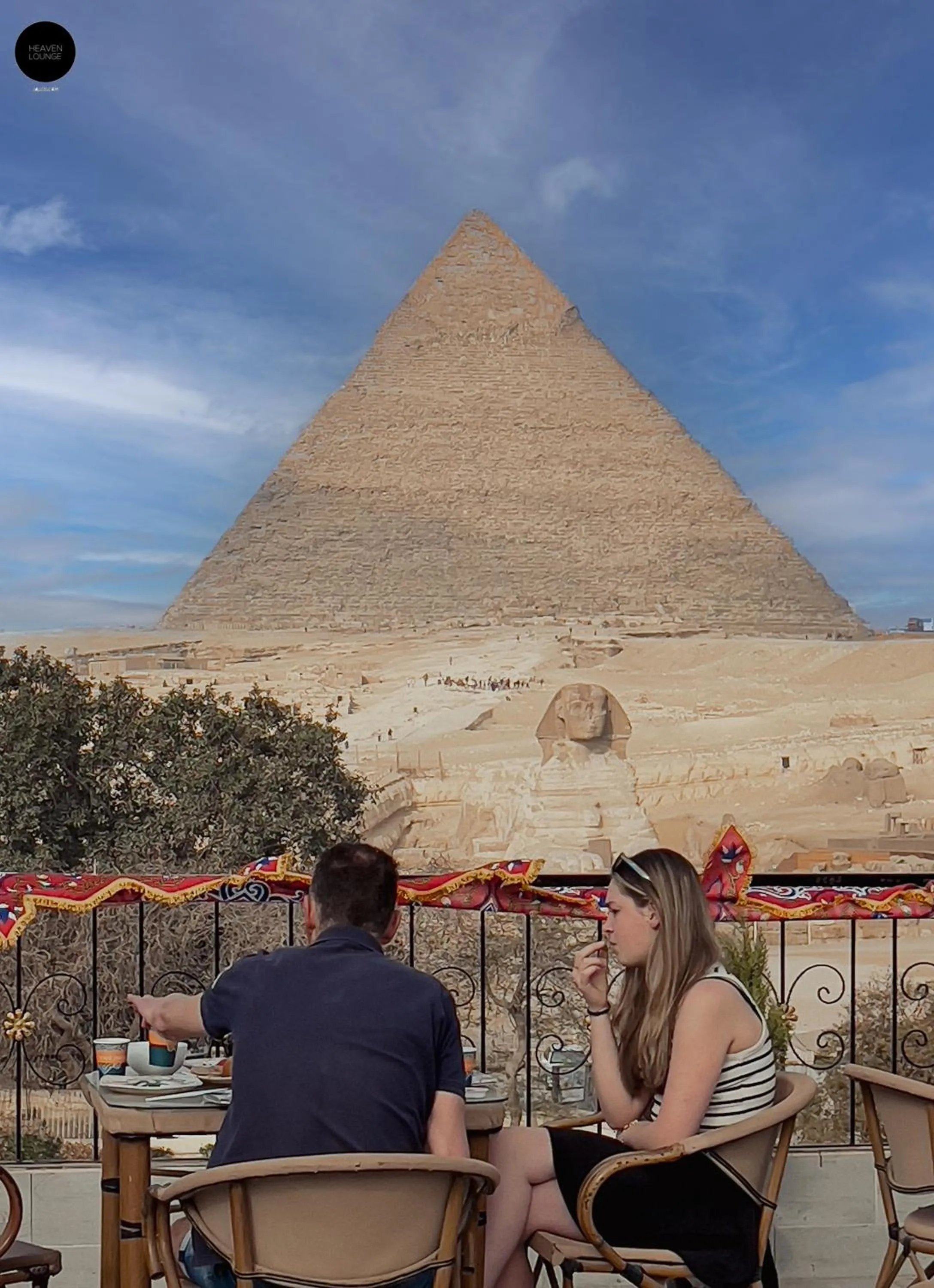 Restaurant/places to eat in Giza Pyramids View Inn