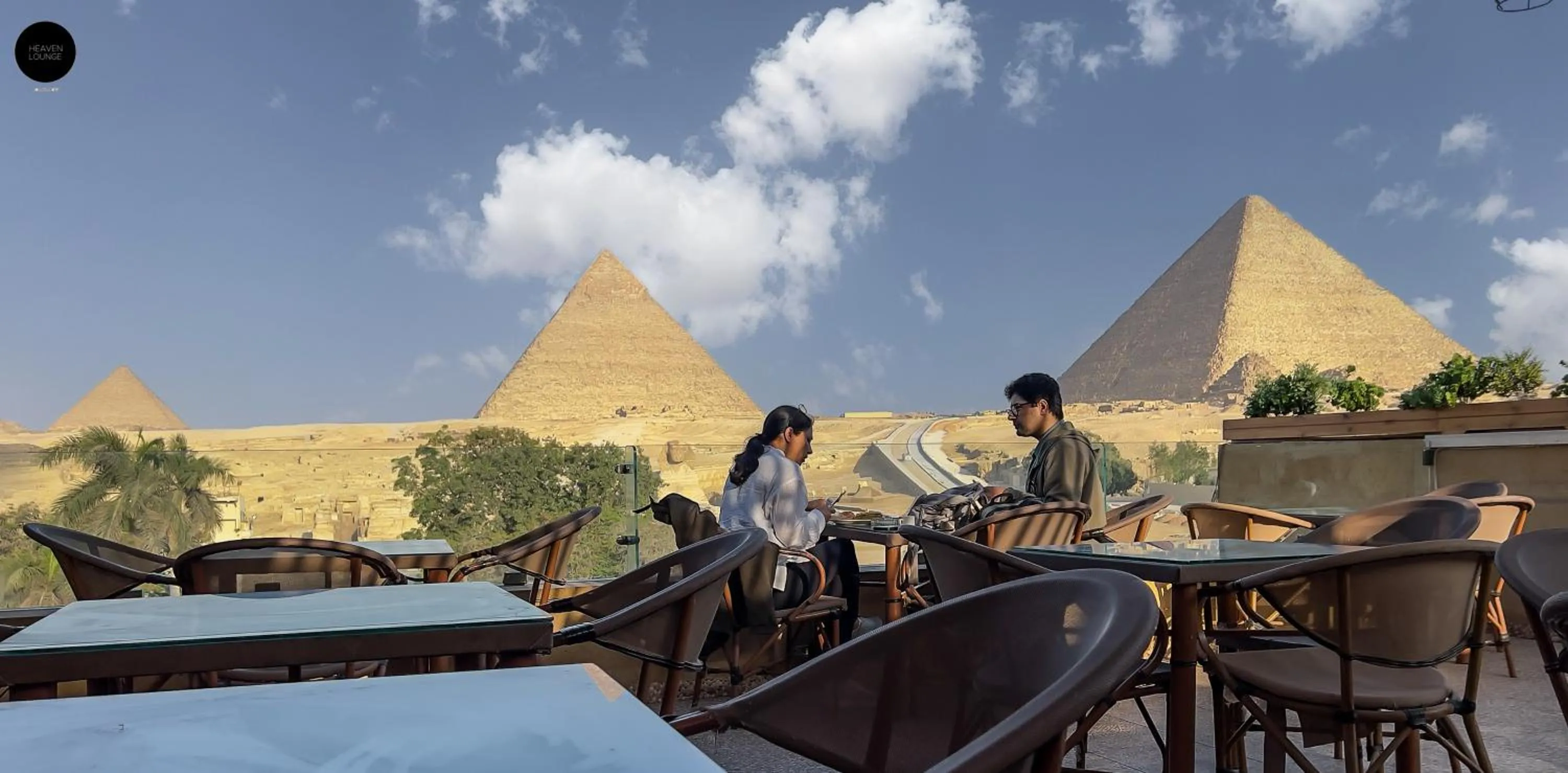 Restaurant/places to eat in Giza Pyramids View Inn