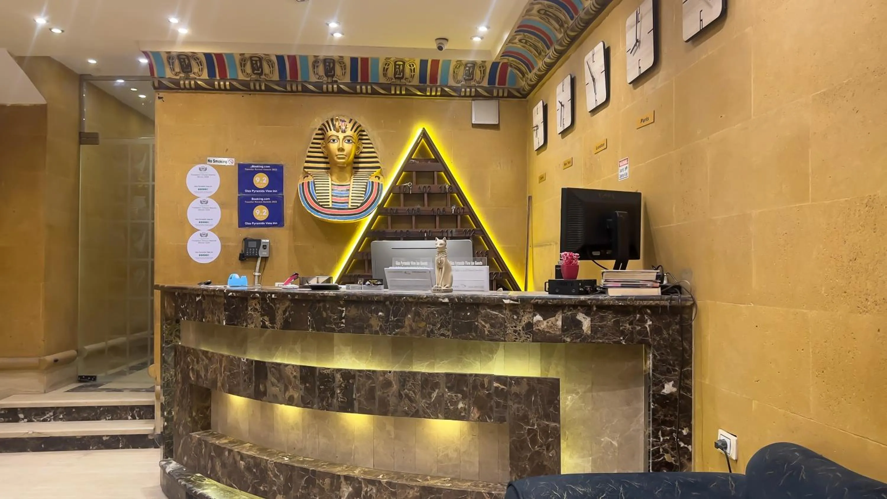 Lobby or reception in Giza Pyramids View Inn