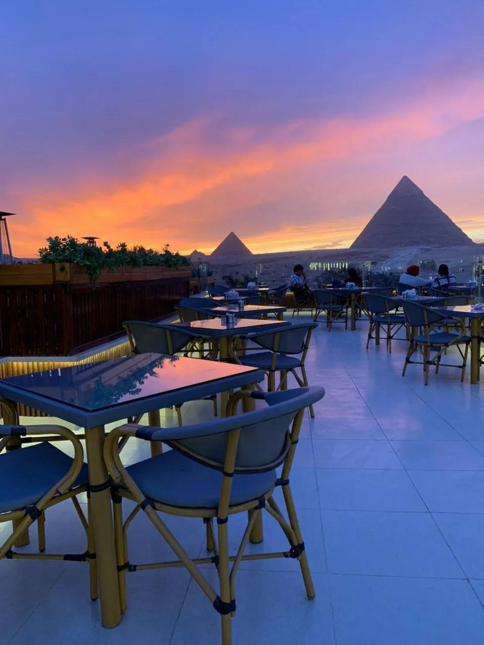 Restaurant/places to eat in Giza Pyramids View Inn
