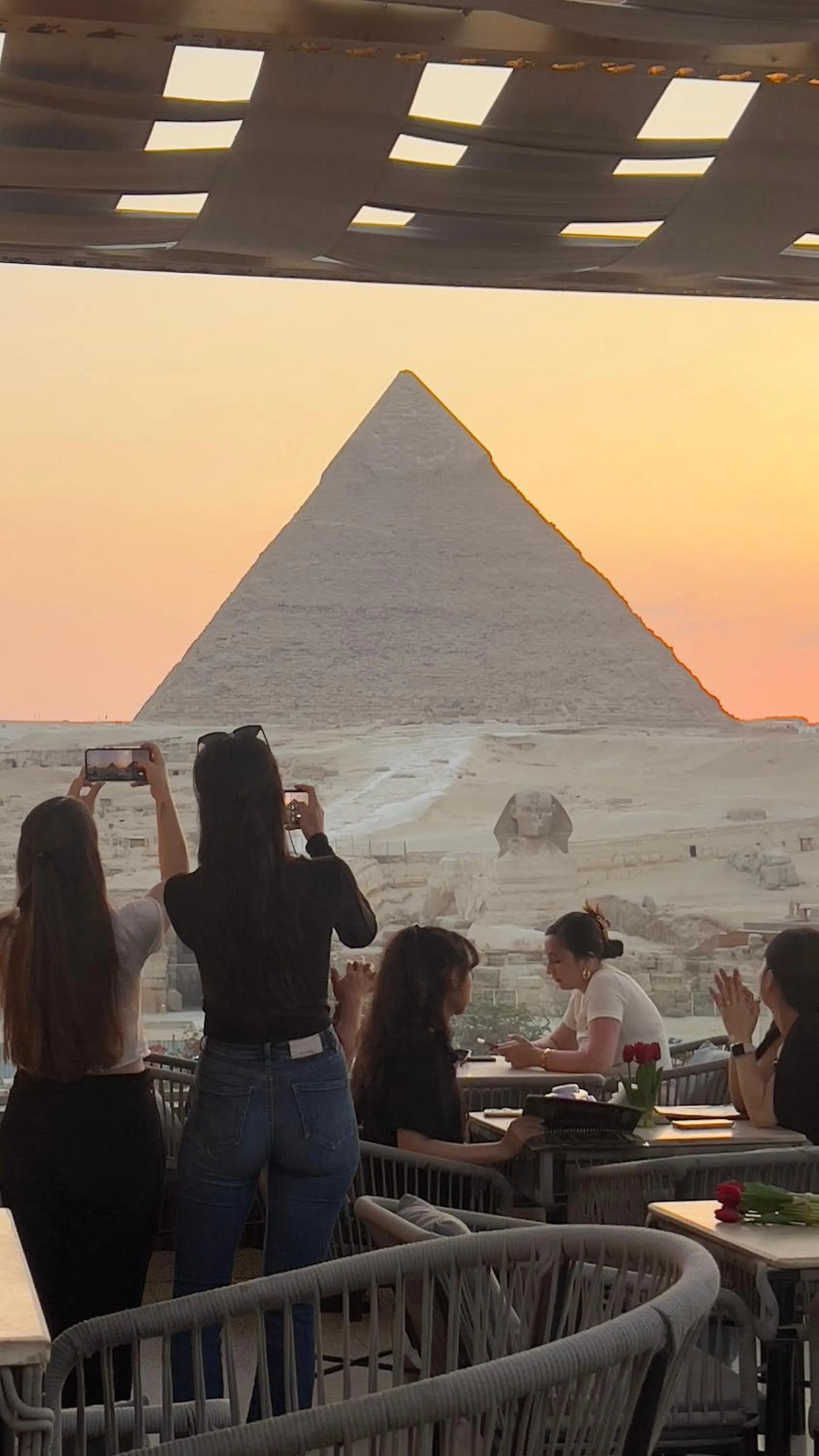 Restaurant/places to eat in Giza Pyramids View Inn
