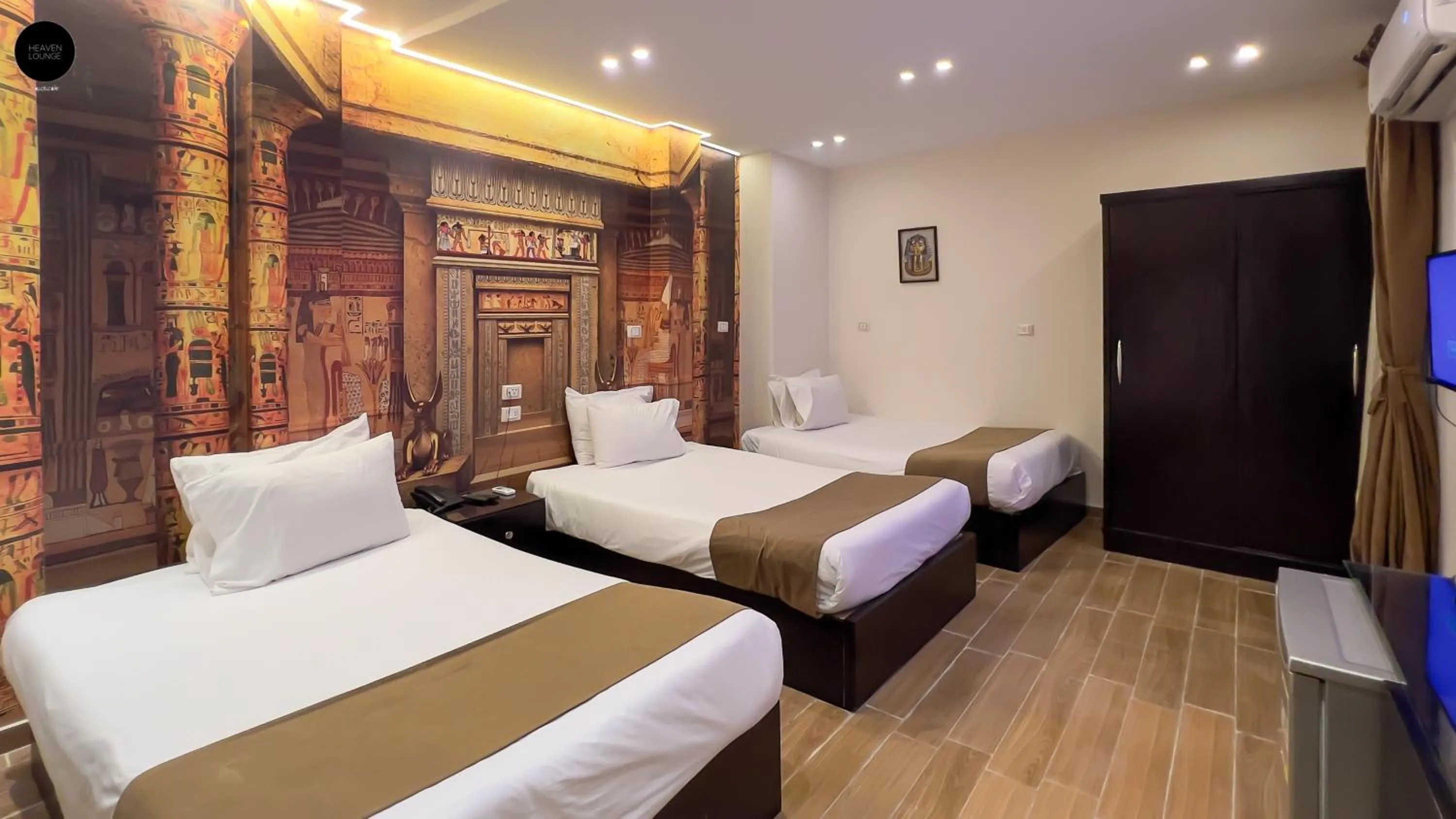 Bed in Giza Pyramids View Inn