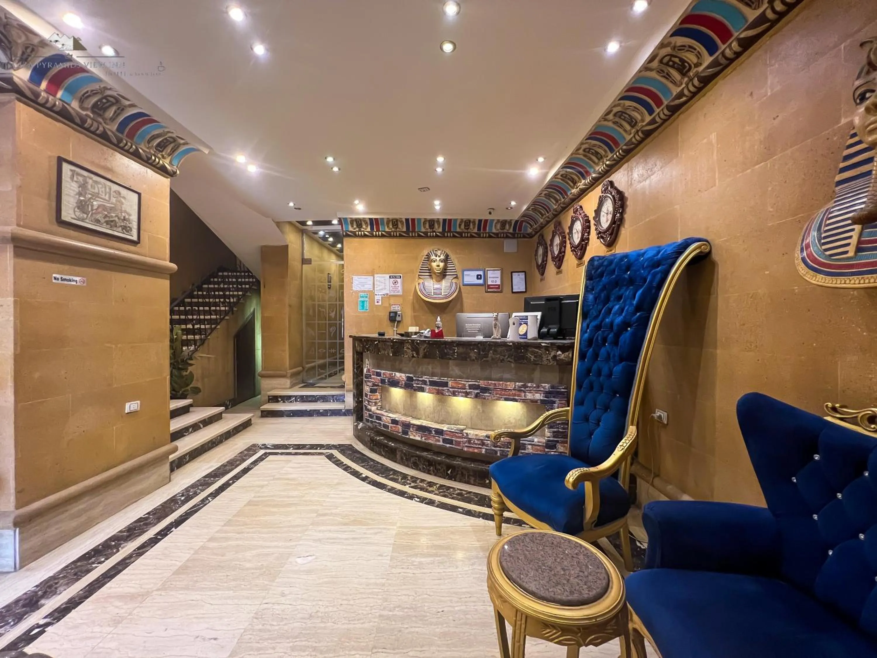 Facade/entrance in Giza Pyramids View Inn