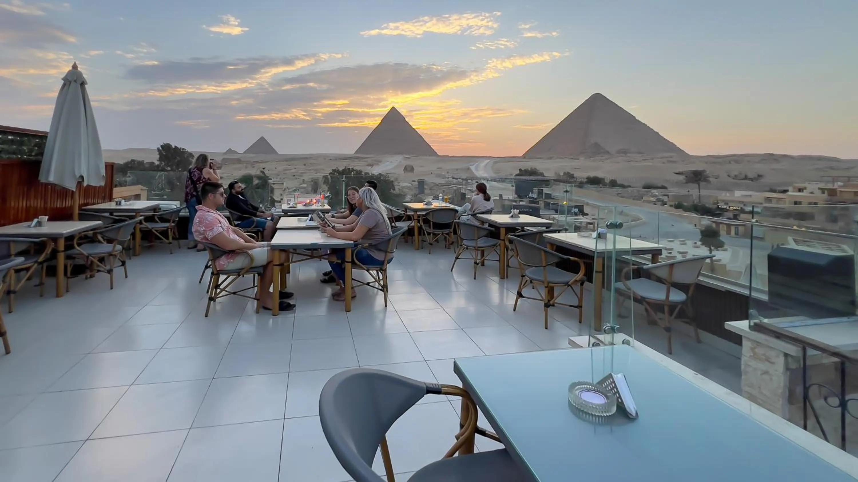 View (from property/room) in Giza Pyramids View Inn