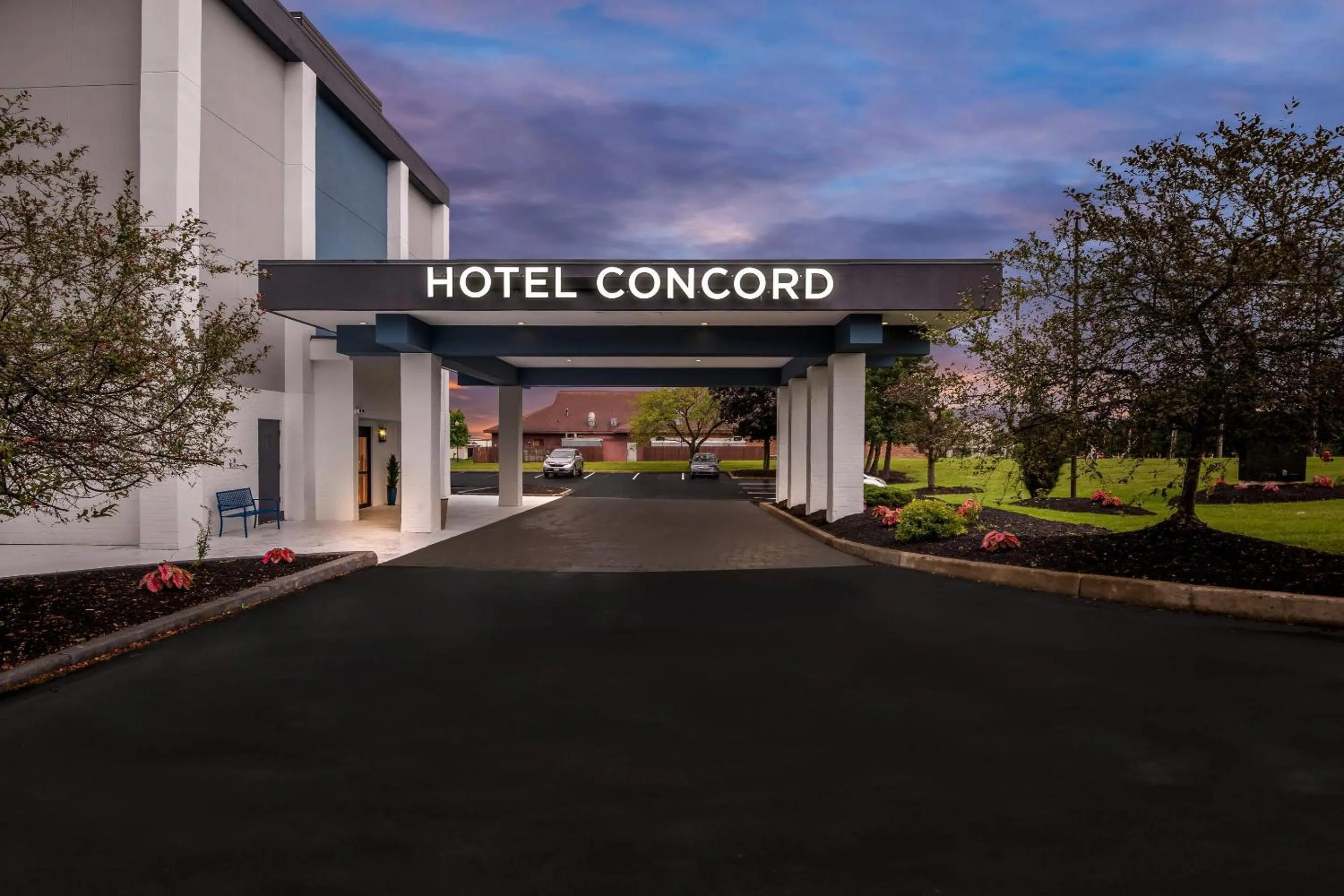 Property building in Hotel Concord Syracuse, an Ascend Collection Hotel