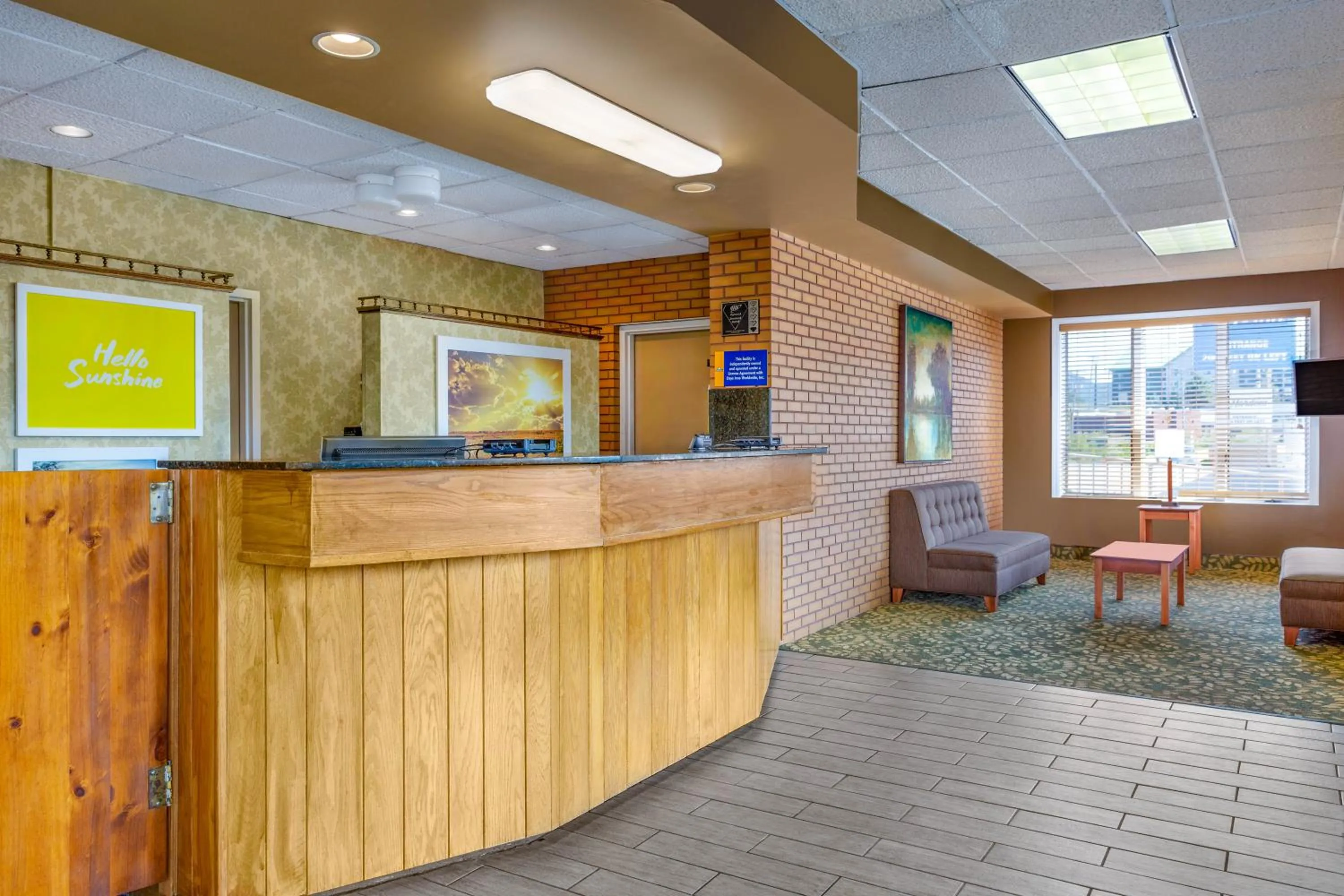 Lobby or reception in Days Inn by Wyndham Breezewood