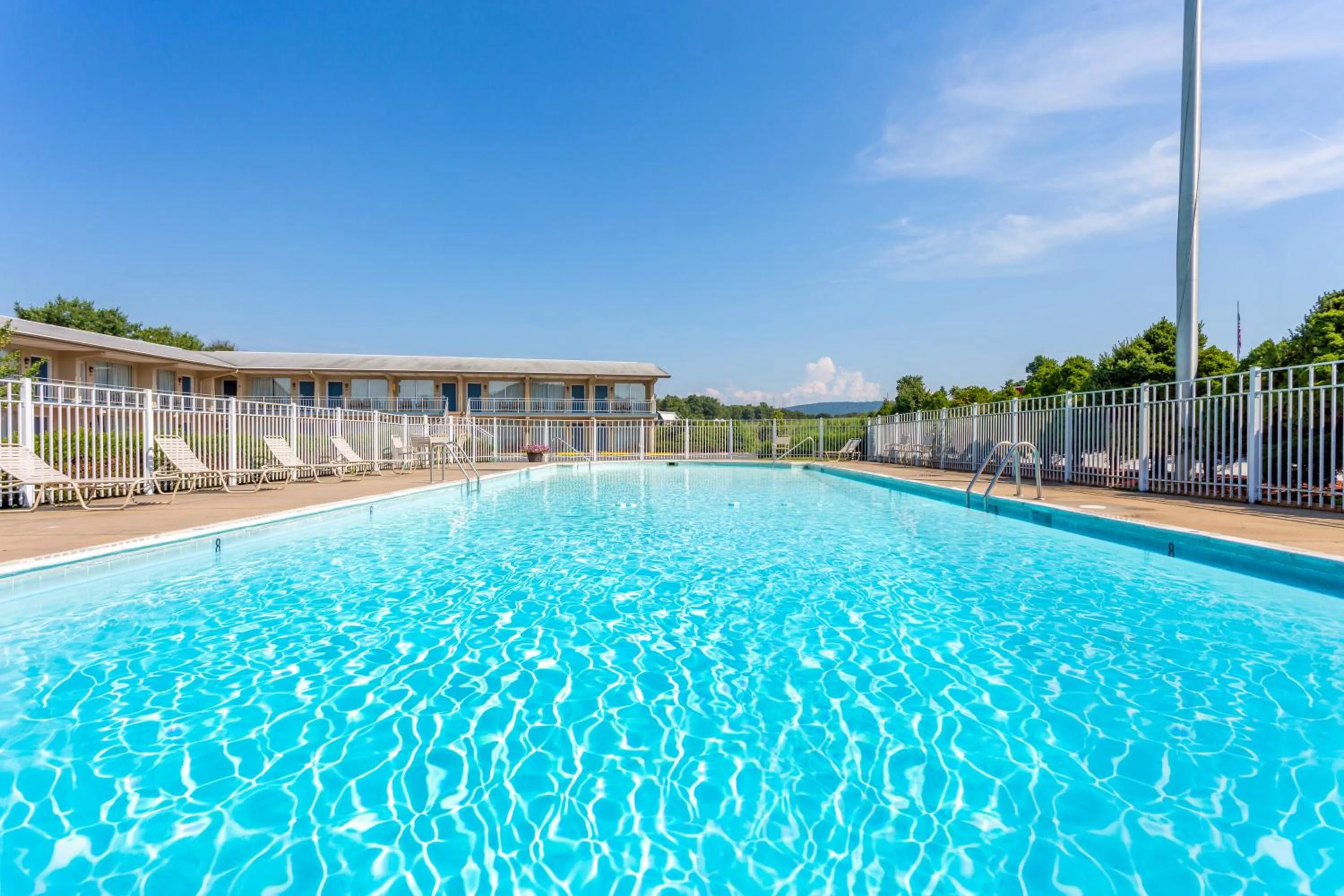Swimming pool in Days Inn by Wyndham Breezewood
