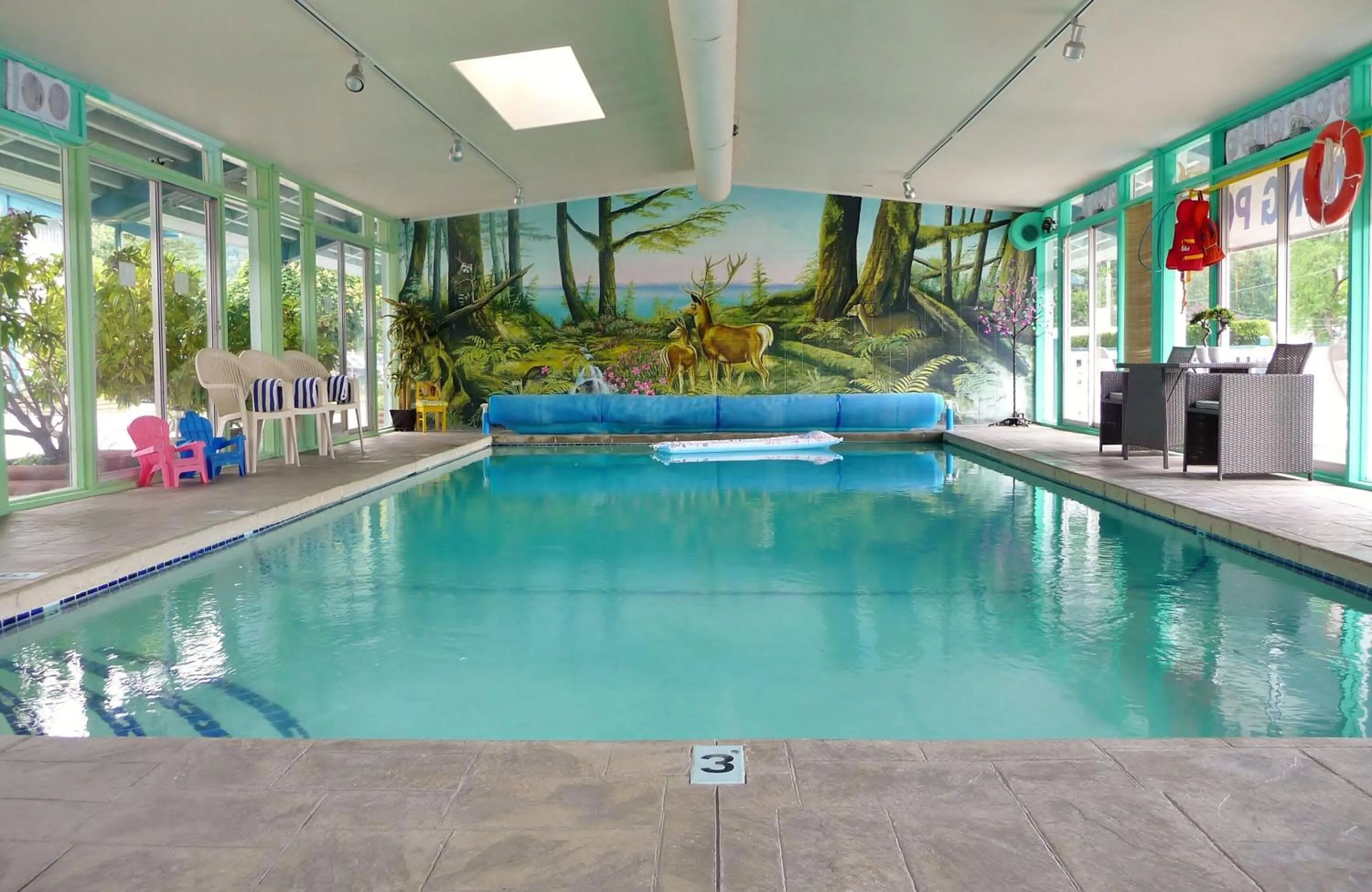 Patio in Slumber Lodge