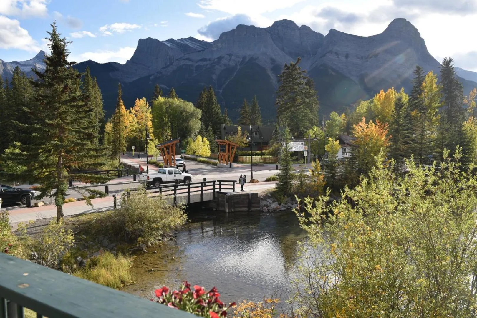 Patio in The Drake Inn