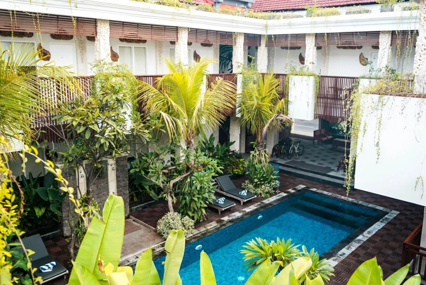 Pool view in The Nyaman Bali