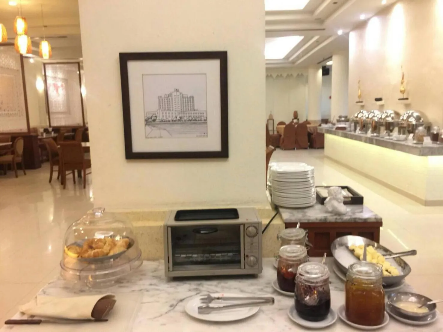 Breakfast in Ploy Palace Hotel