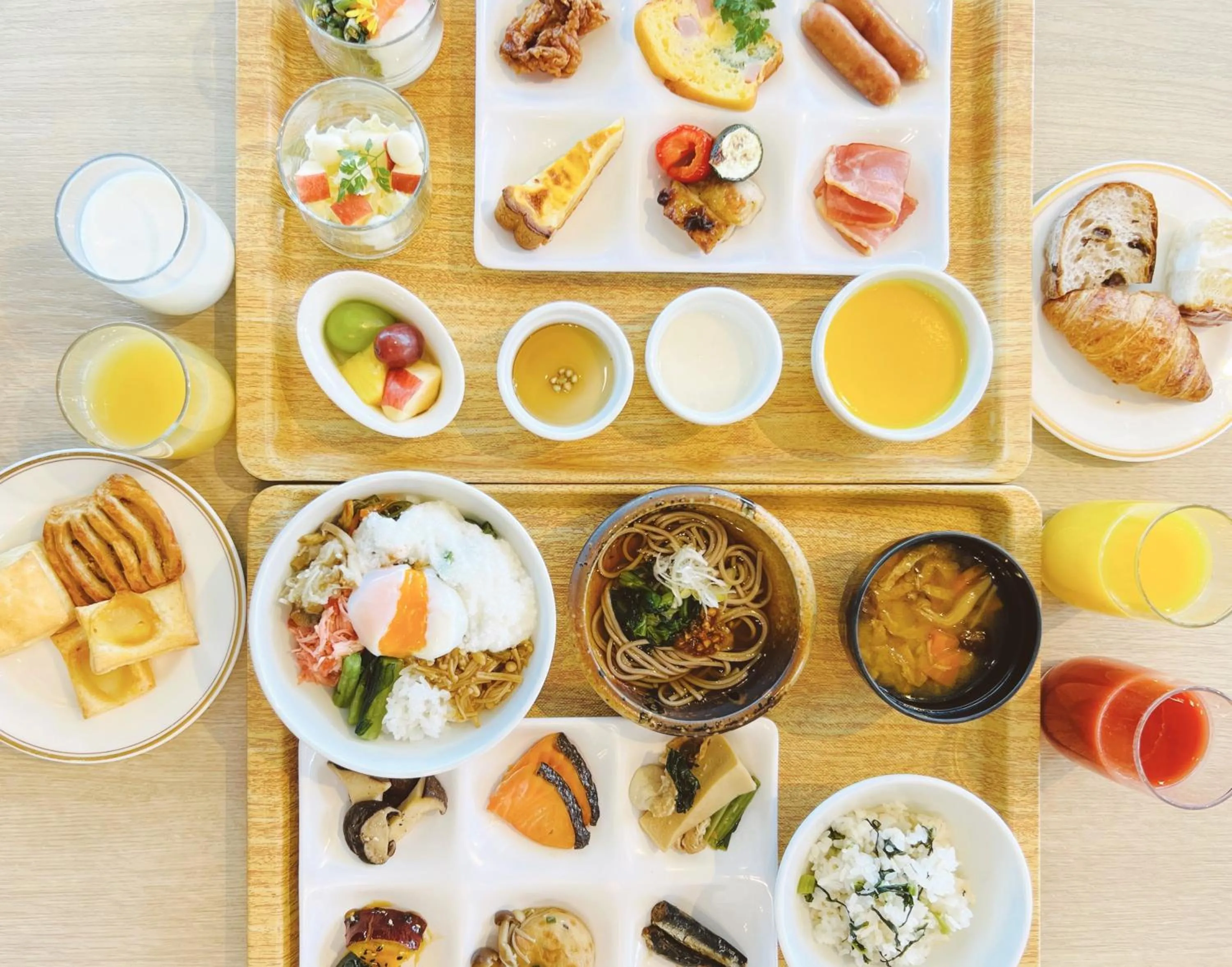 Breakfast in Hotel JAL City Nagano