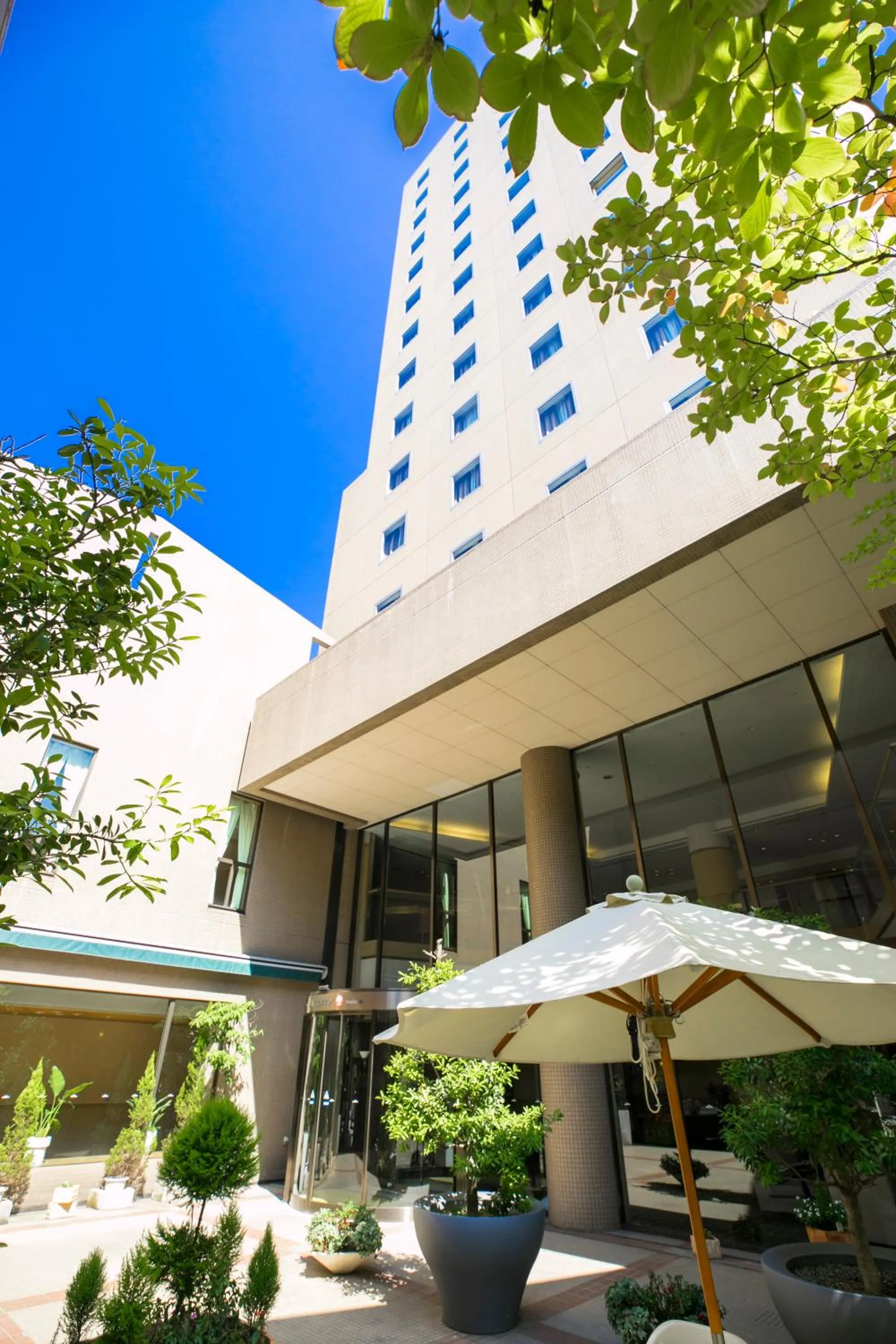 Facade/entrance in Hotel JAL City Nagano