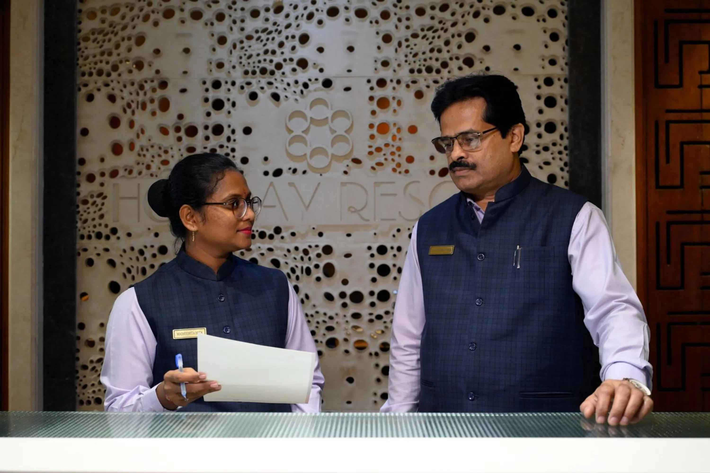 Lobby or reception in Hotel Holiday Resort