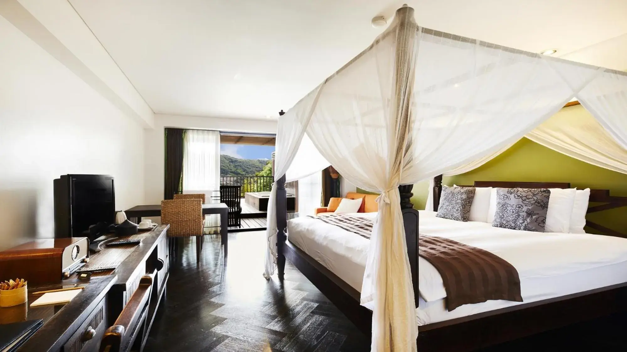 Deluxe Double Room with Open-Air Bath - single occupancy in Relax Resort Hotel Deluxe Double Room with Open-Air Bath - single occupancy in Relax Resort Hotel