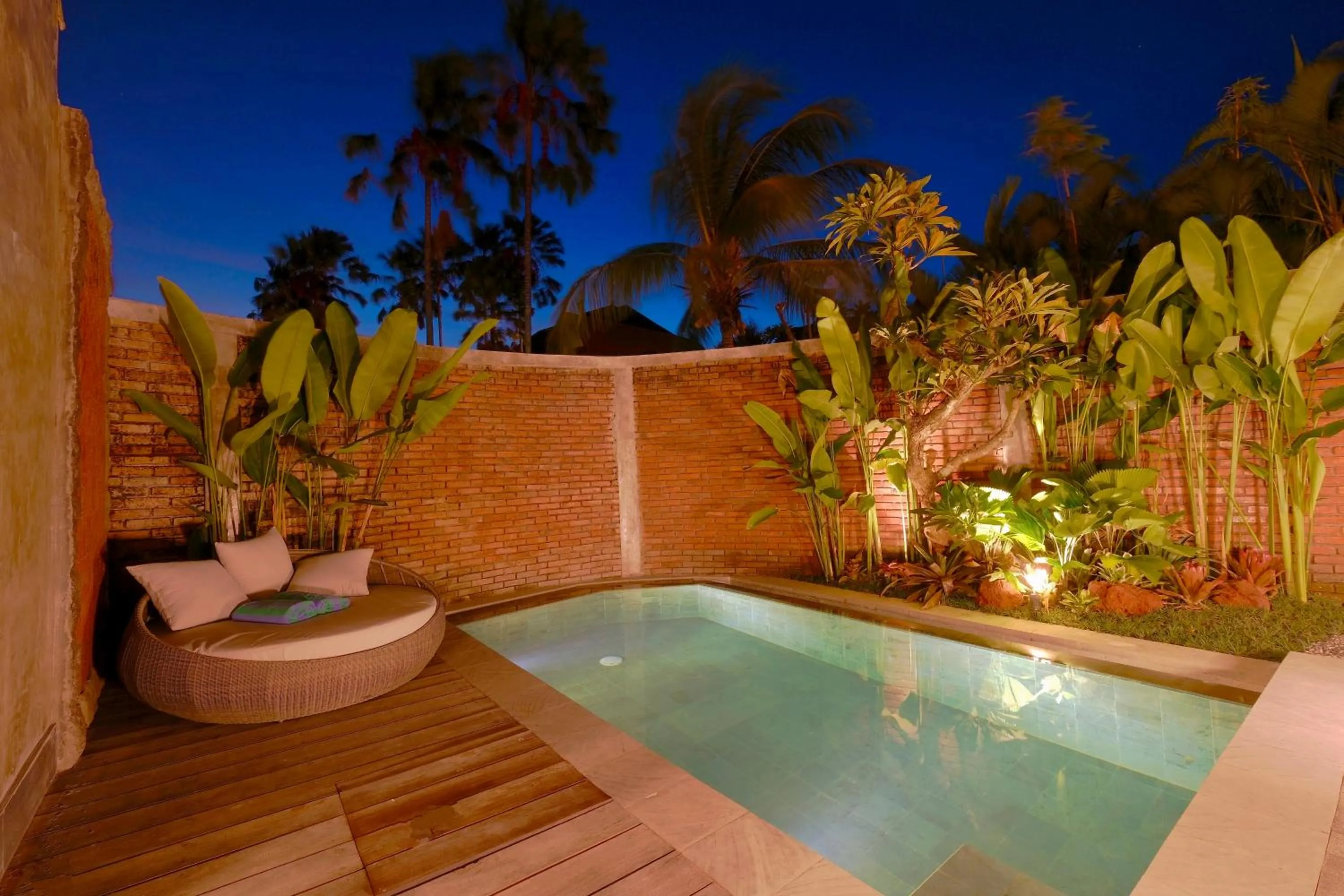 Natural landscape in Utamas Keramas Villa