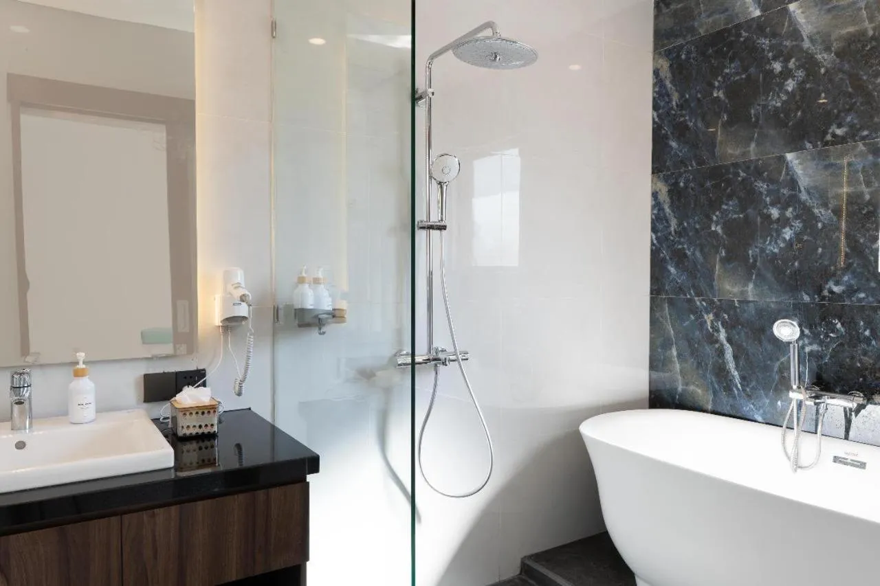 Bathroom in Utamas Keramas Villa