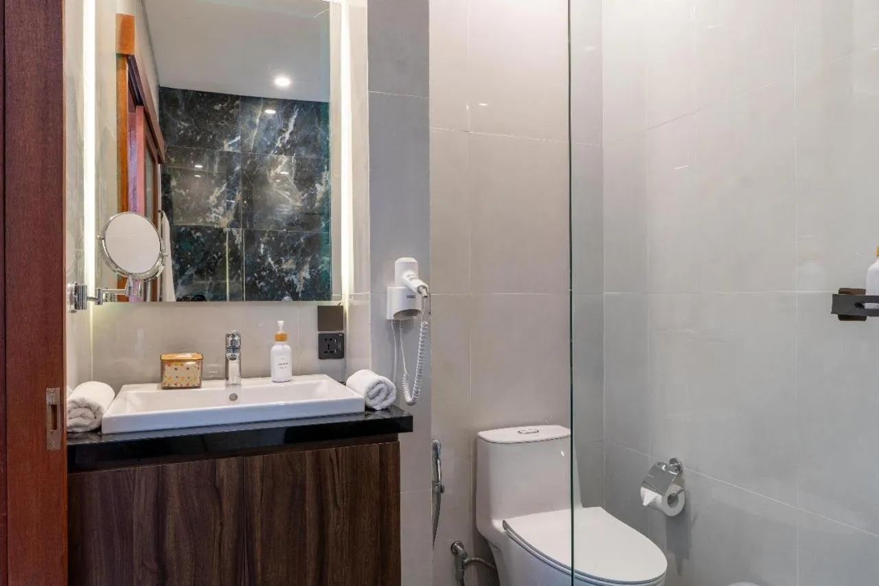 Bathroom in Utamas Keramas Villa