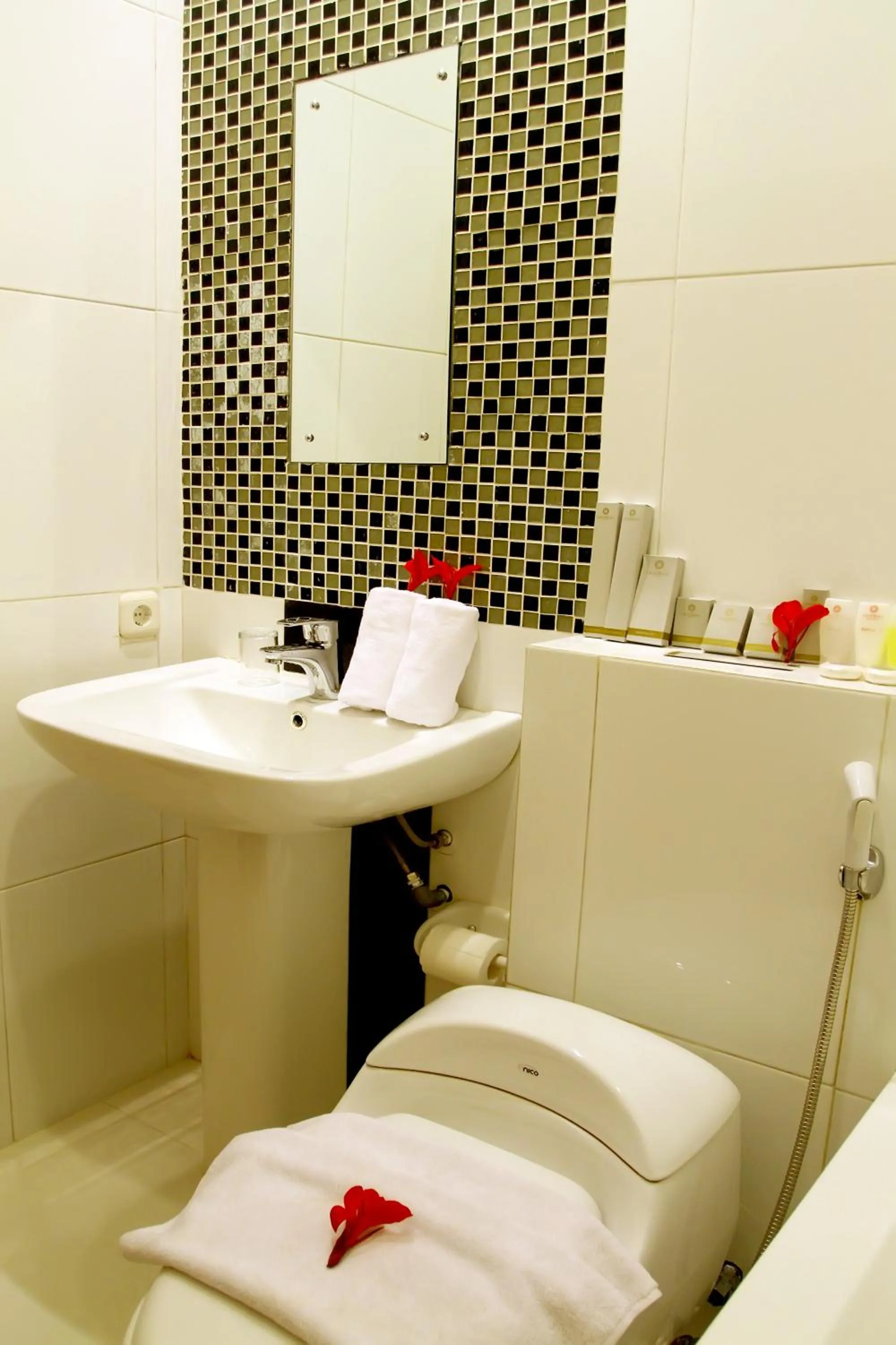 Bathroom in Grand Royal BIL Hotel