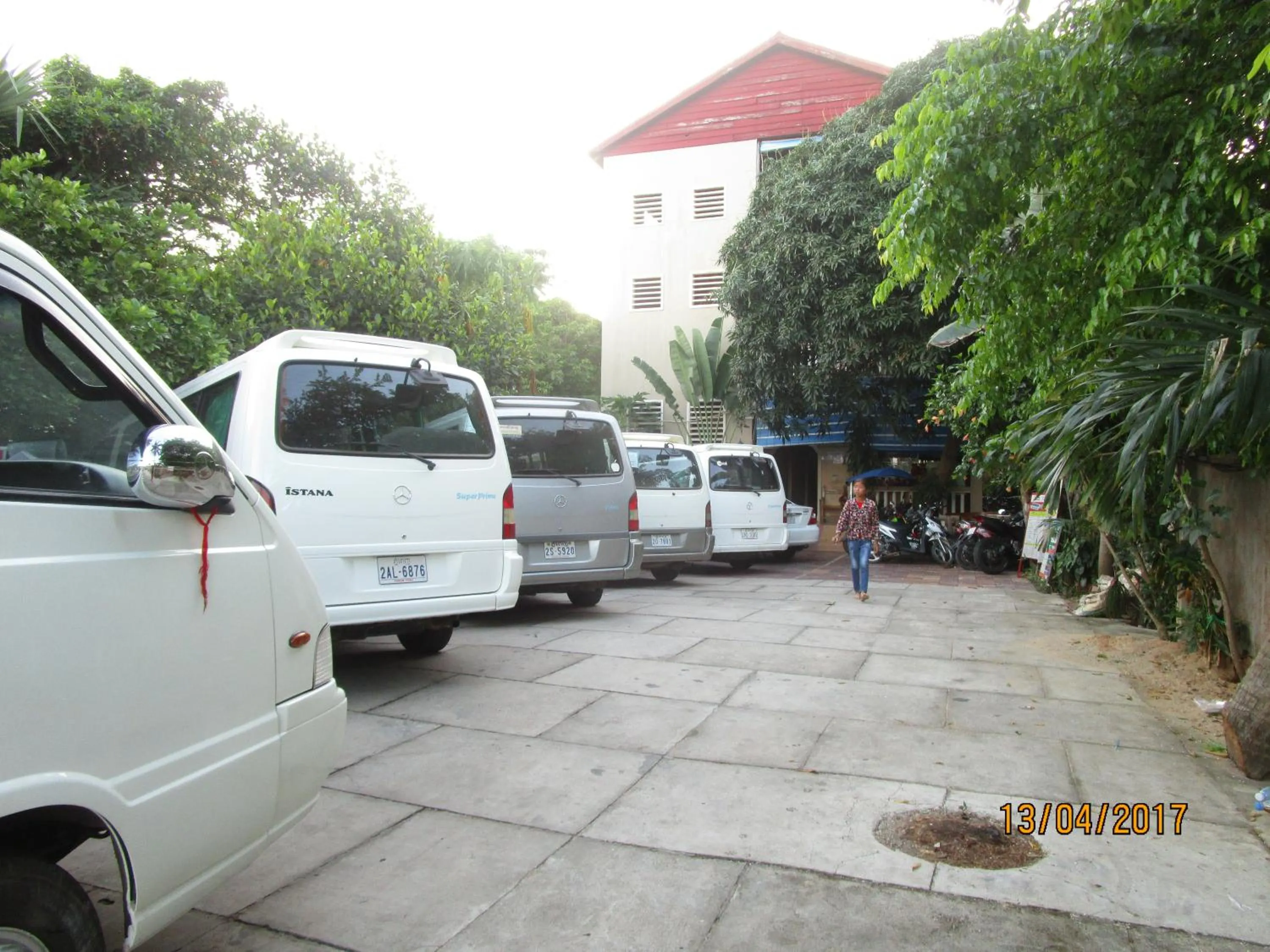 Facade/entrance in Visal Sak Guesthouse